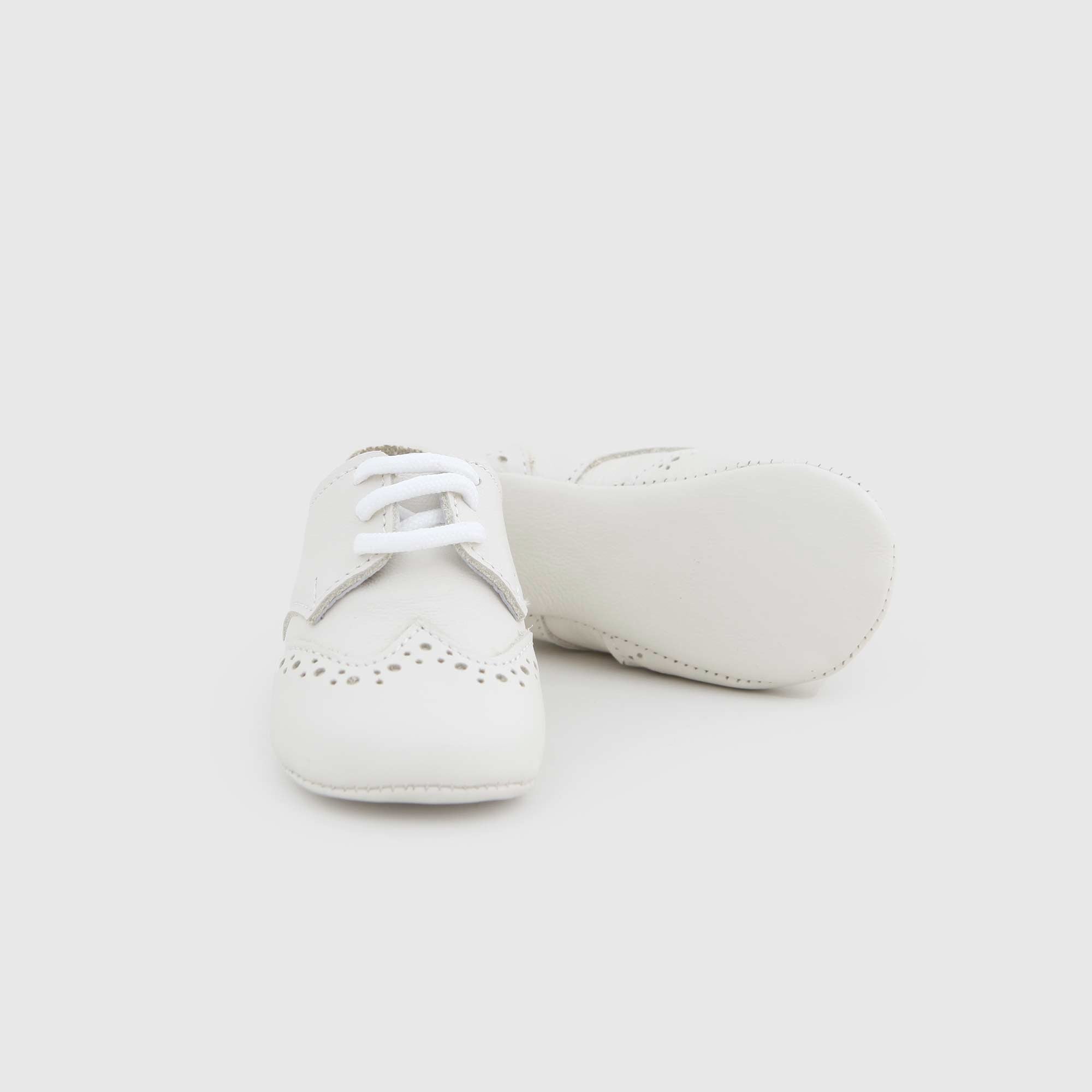 Scarpina Derby Bianca Lana Firmata Colibri - annameglio.com abbigliamento moda