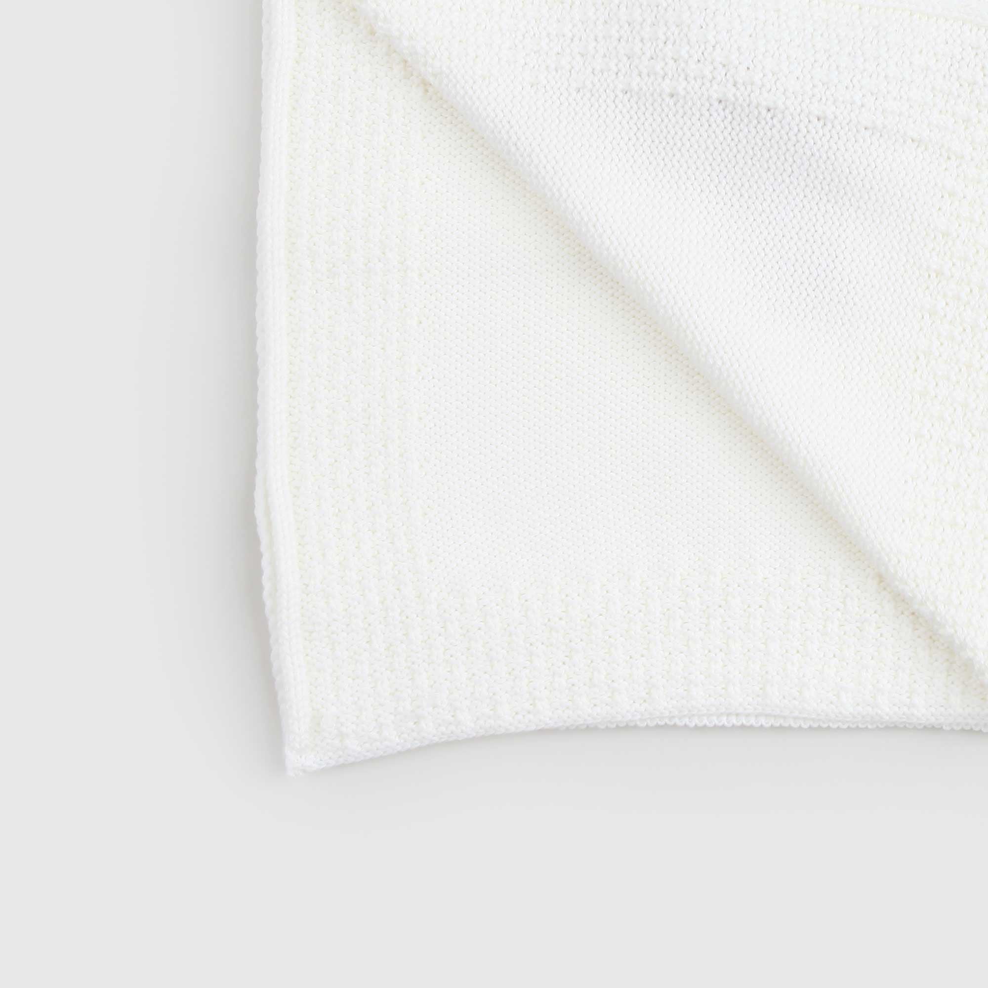 Copertina color latte in lana firmata Colibrì - annameglio.com abbigliamento moda