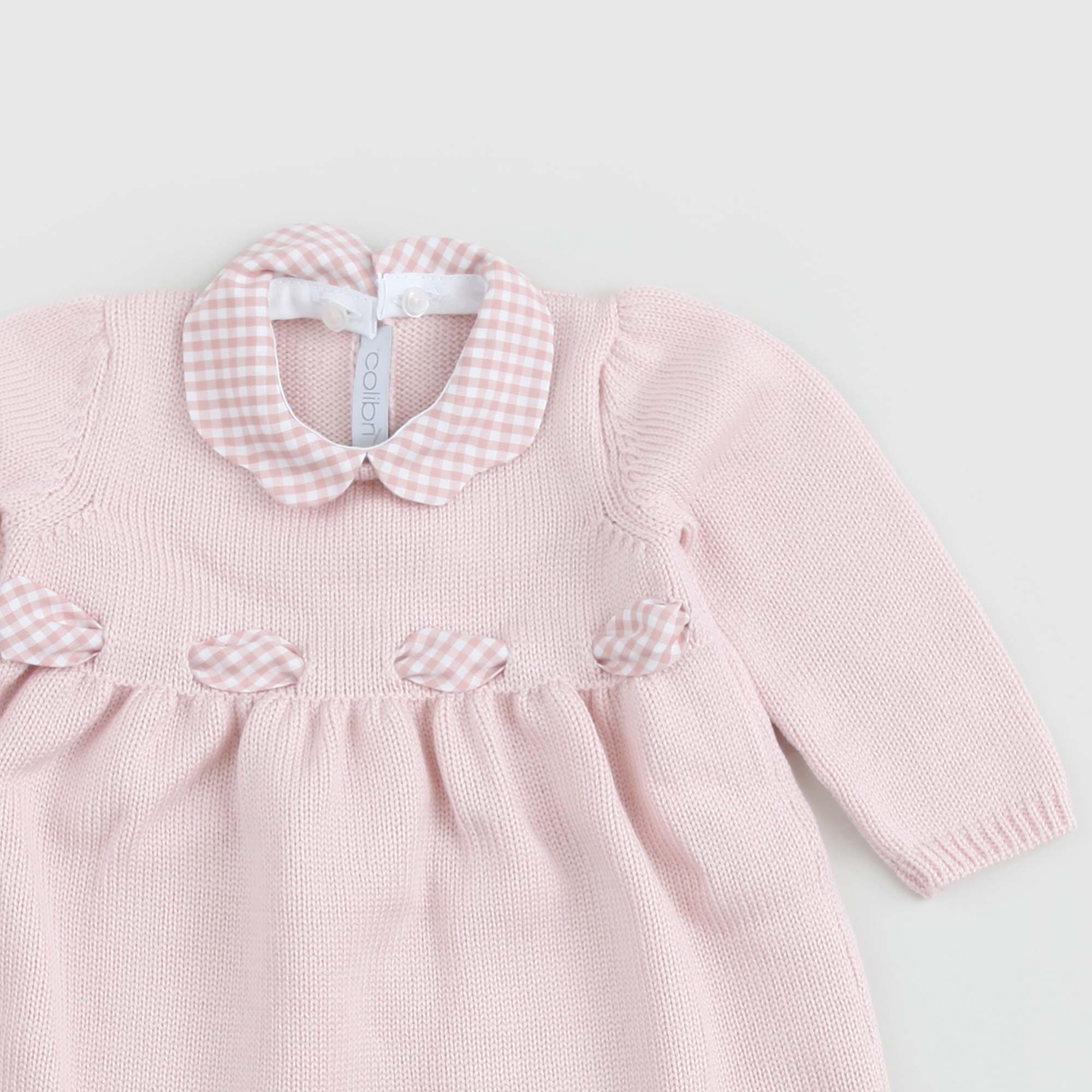 Abito rosa in pura lana firmato Colibrì - annameglio.com abbigliamento moda