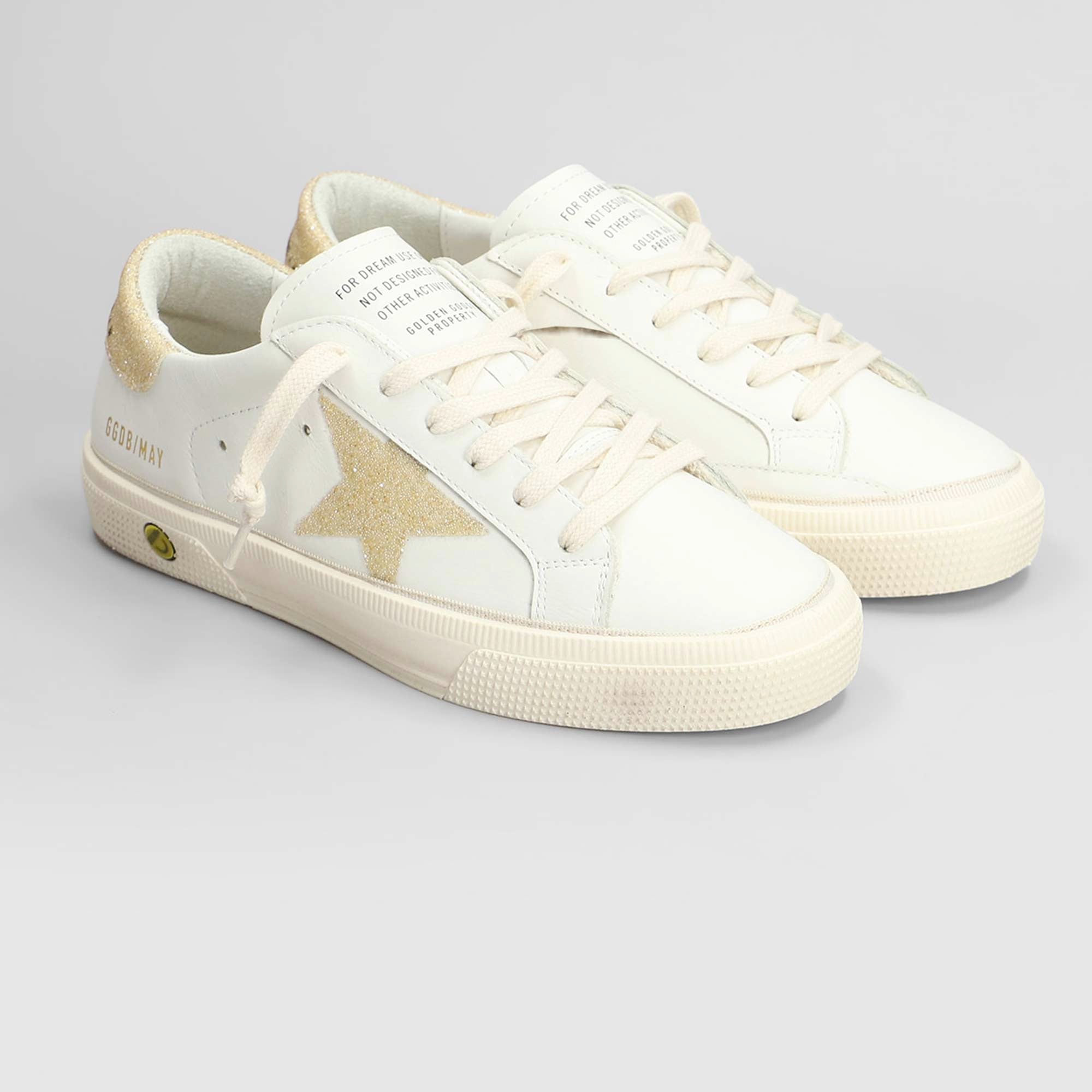 May Sneakers Gold Firmate GOLDEN GOOSE - annameglio.com abbigliamento moda
