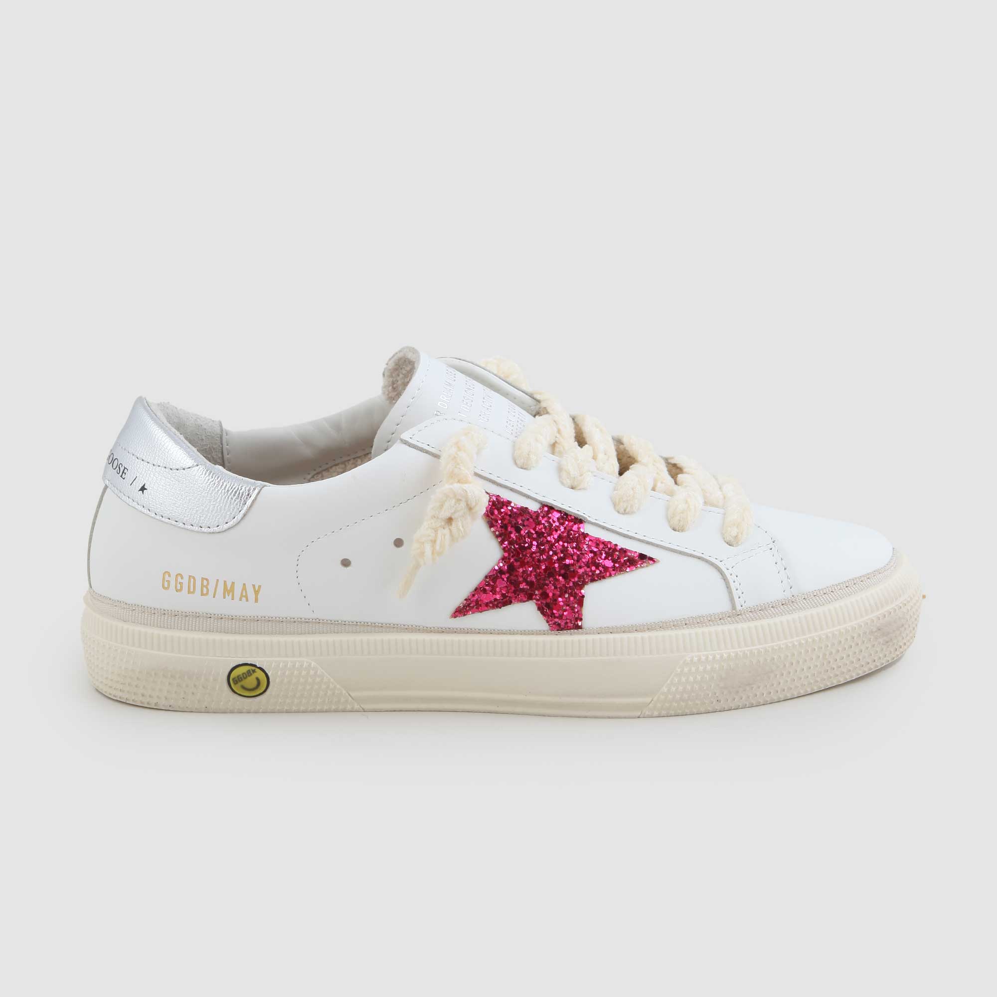 May Young Con Stella Glitter Firmata Golden Goose - annameglio.com abbigliamento moda