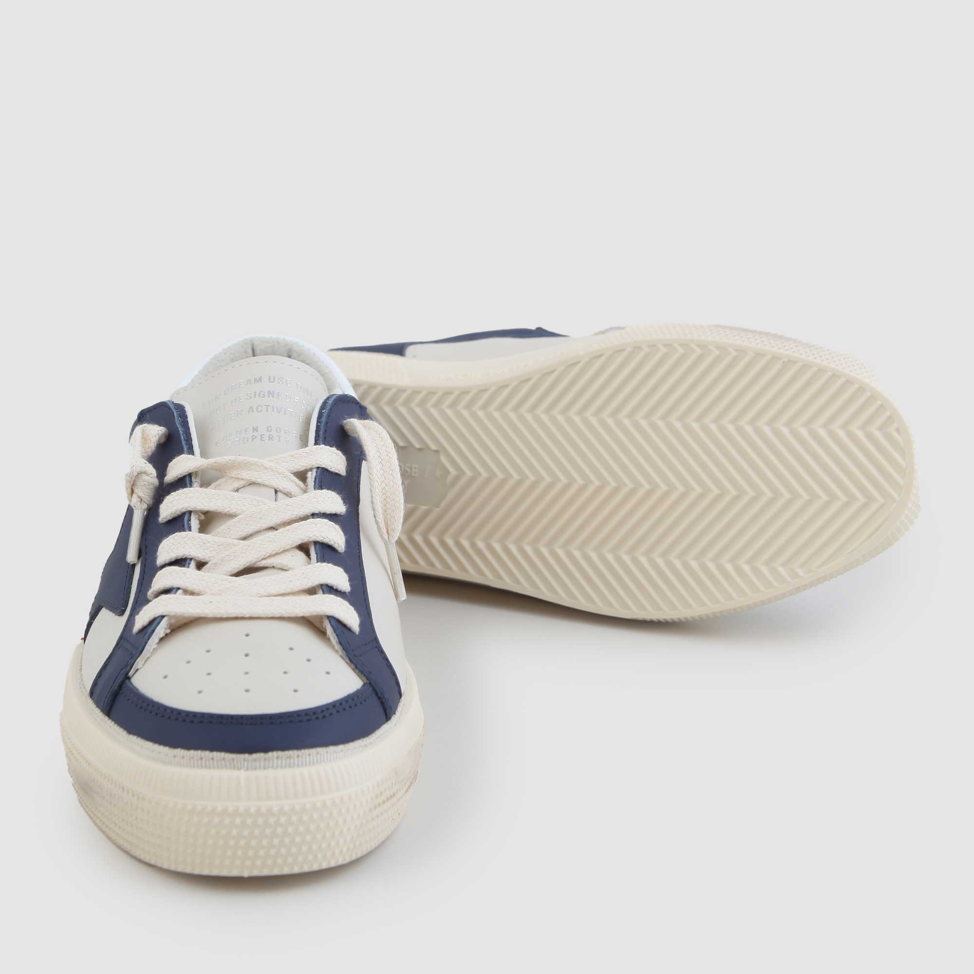 Sneakers May Blu Firmate Golden Goose - annameglio.com abbigliamento moda