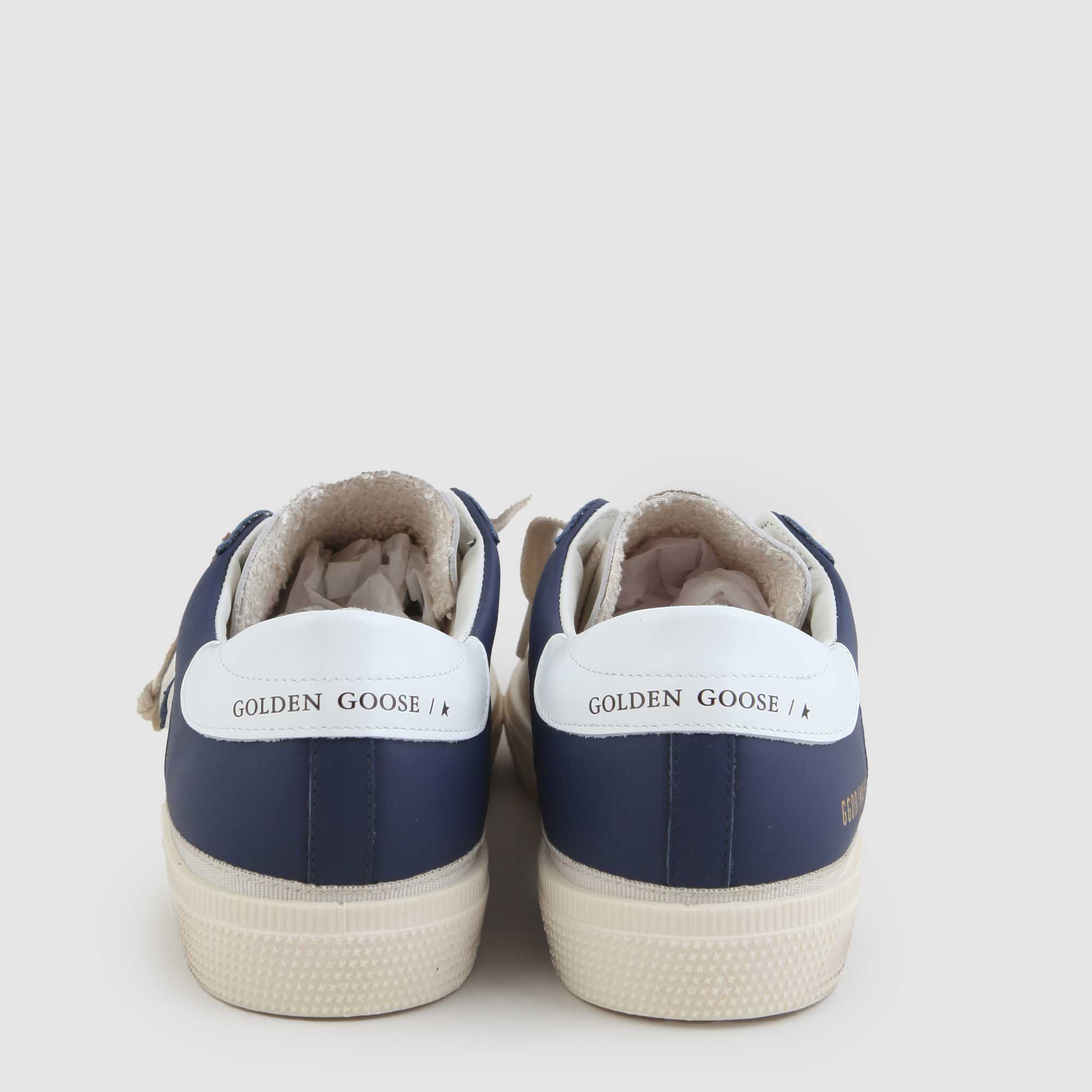 Sneakers May Blu Firmate Golden Goose - annameglio.com abbigliamento moda