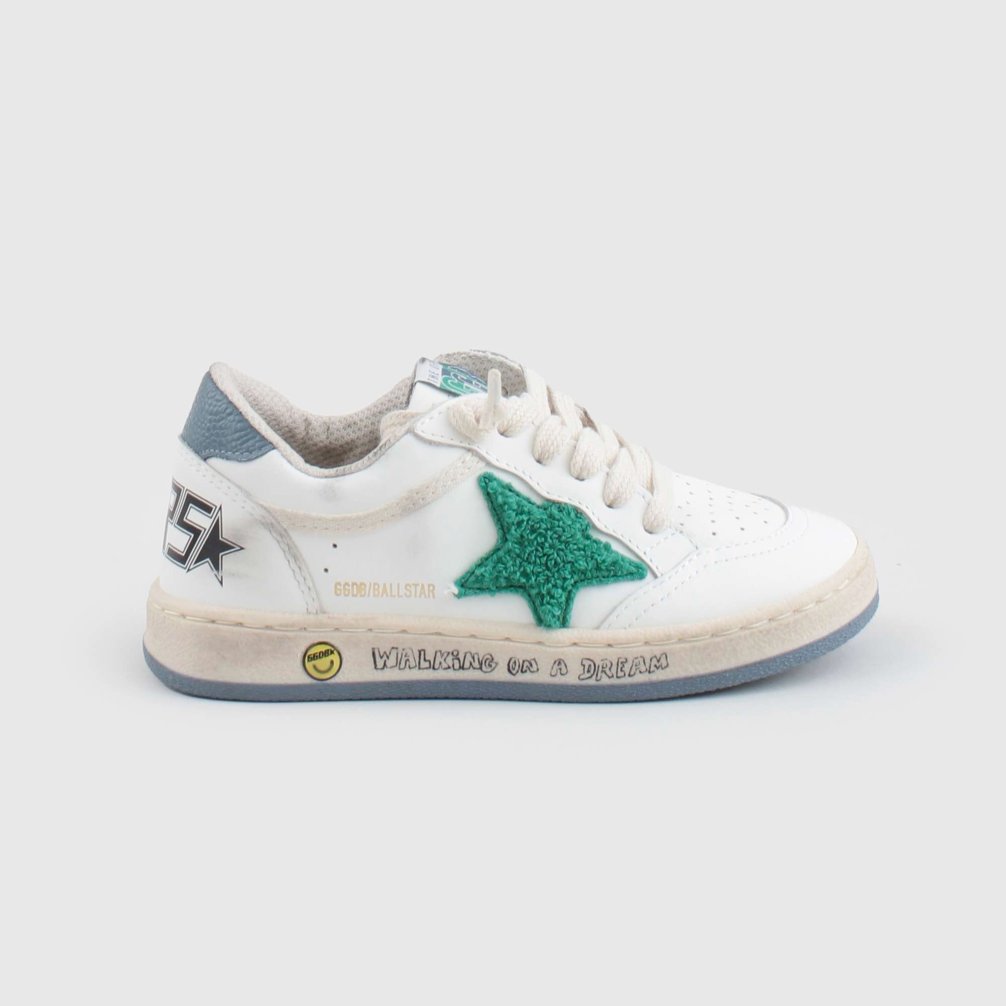 Sneakers Ballstar Bianche Firmate GOLDEN GOOSE - annameglio.com abbigliamento moda