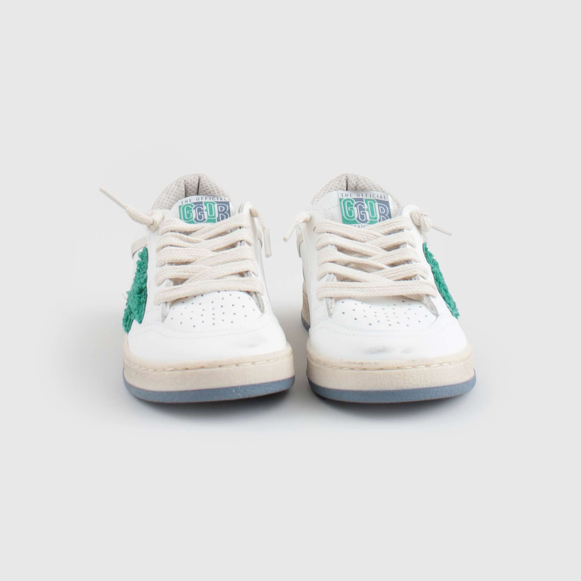 Sneakers Ballstar Bianche Firmate GOLDEN GOOSE - annameglio.com abbigliamento moda