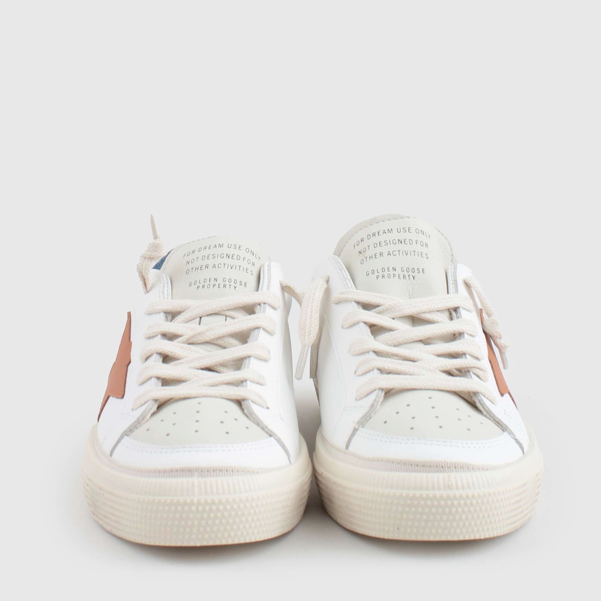 Sneaker May In Pelle Bianca Firmate GOLDEN GOOSE - annameglio.com abbigliamento moda