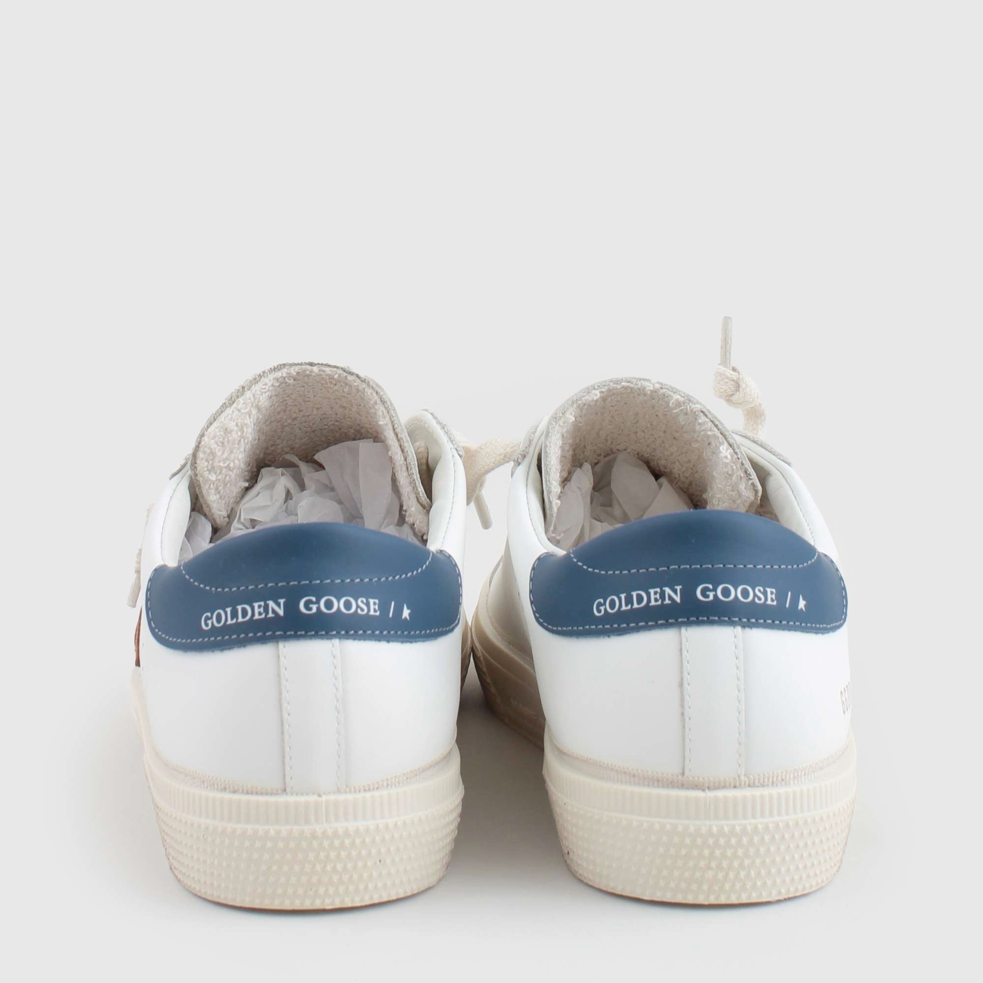 Sneaker May In Pelle Bianca Firmate GOLDEN GOOSE - annameglio.com abbigliamento moda