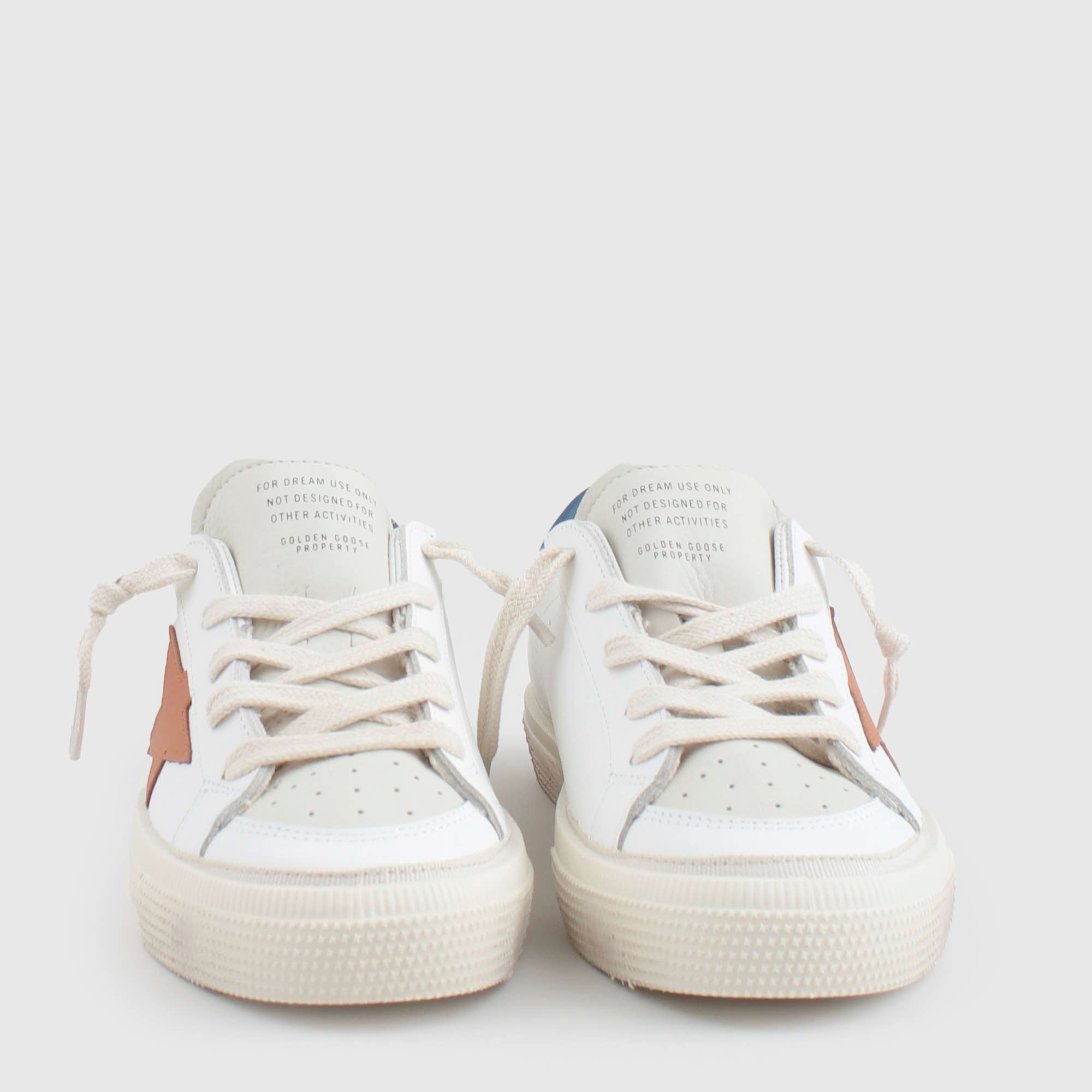 Sneaker May Bianca Firmate GOLDEN GOOSE - annameglio.com abbigliamento moda