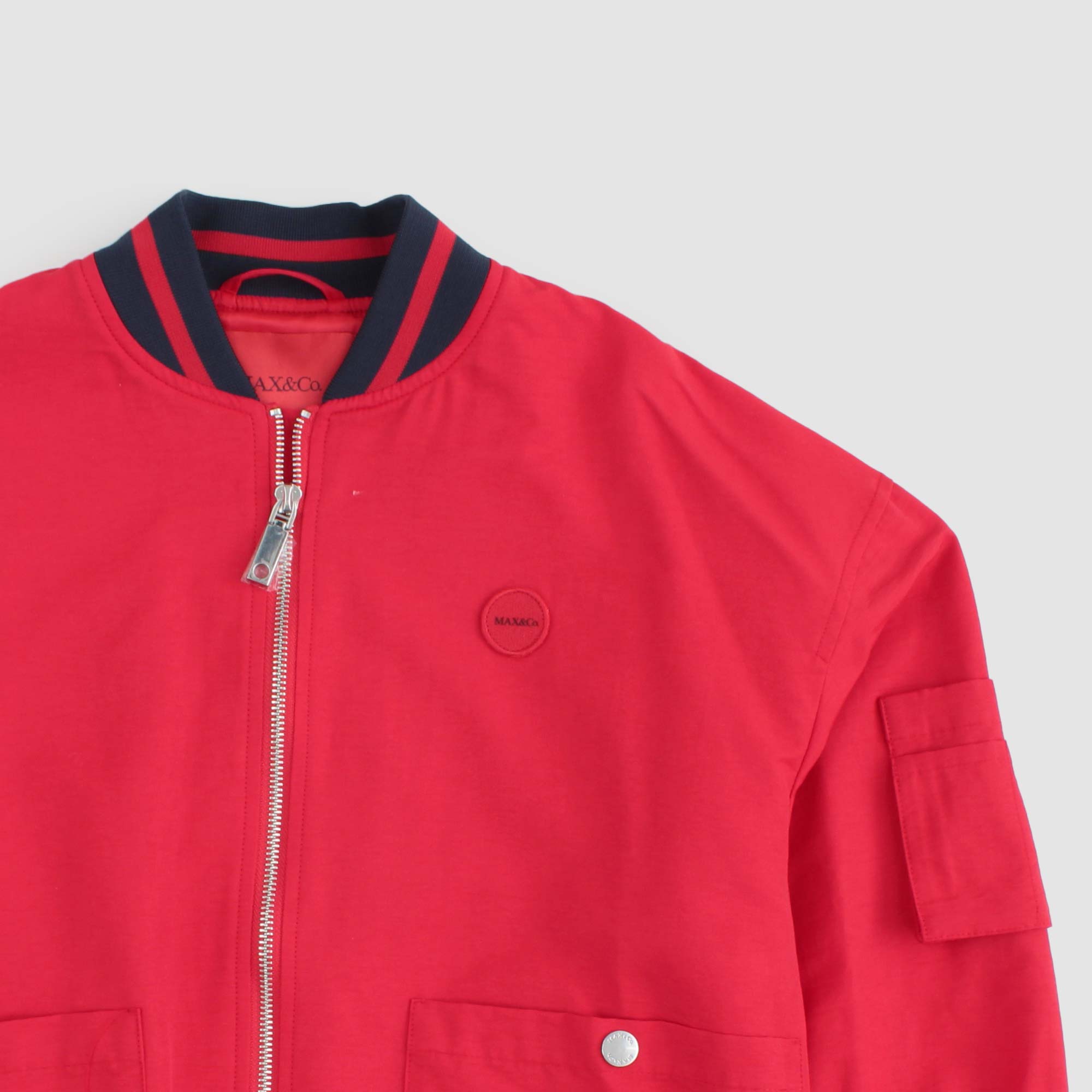 Giubbino Rosso Firmato MAX & CO - annameglio.com abbigliamento moda