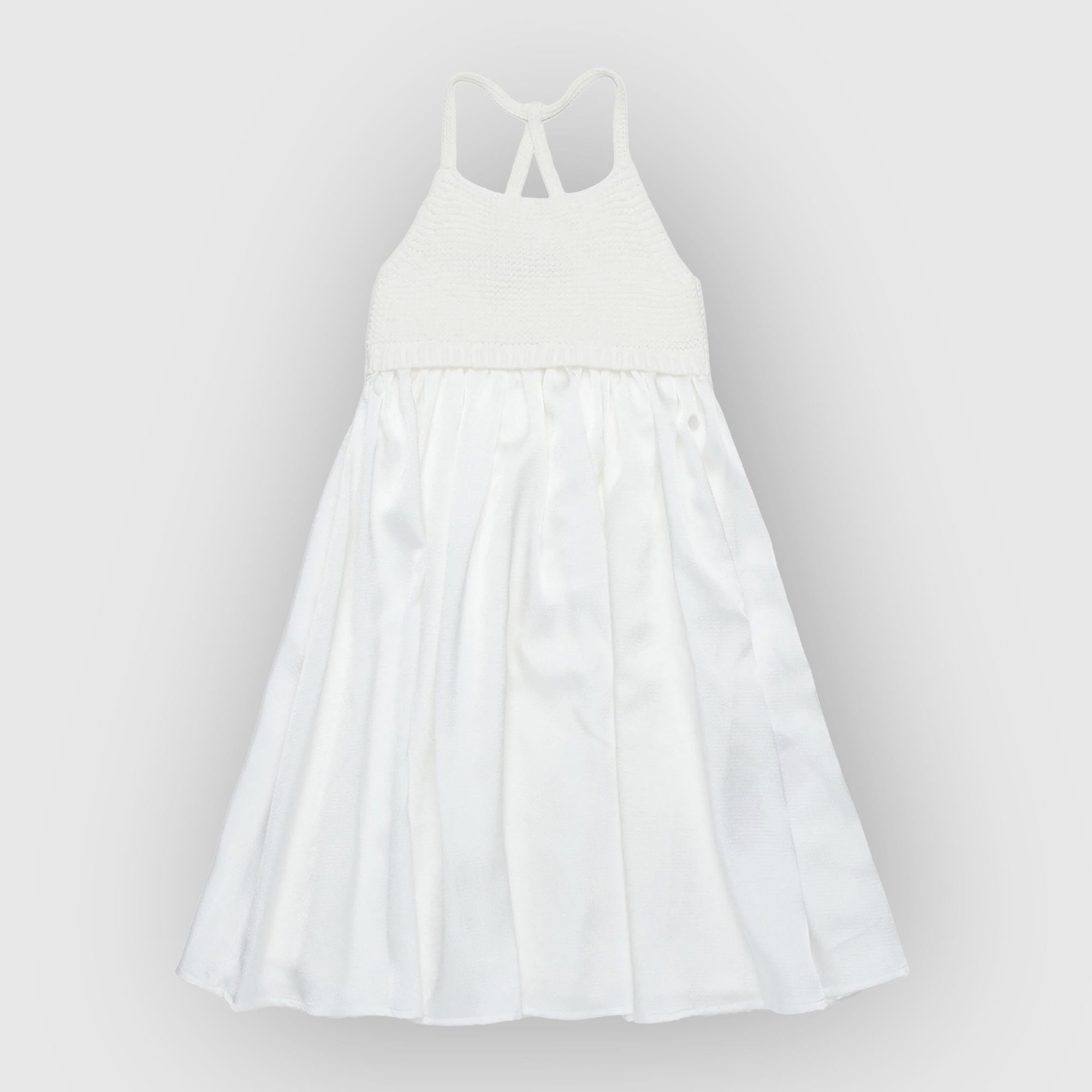 Abito Bianco Con Spalline Firmato MAX AND CO - annameglio.com abbigliamento moda