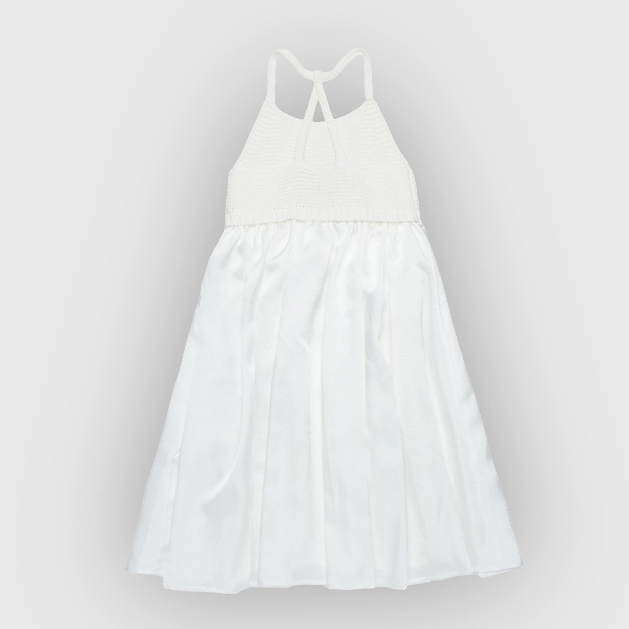 Abito Bianco Con Spalline Firmato MAX AND CO - annameglio.com abbigliamento moda