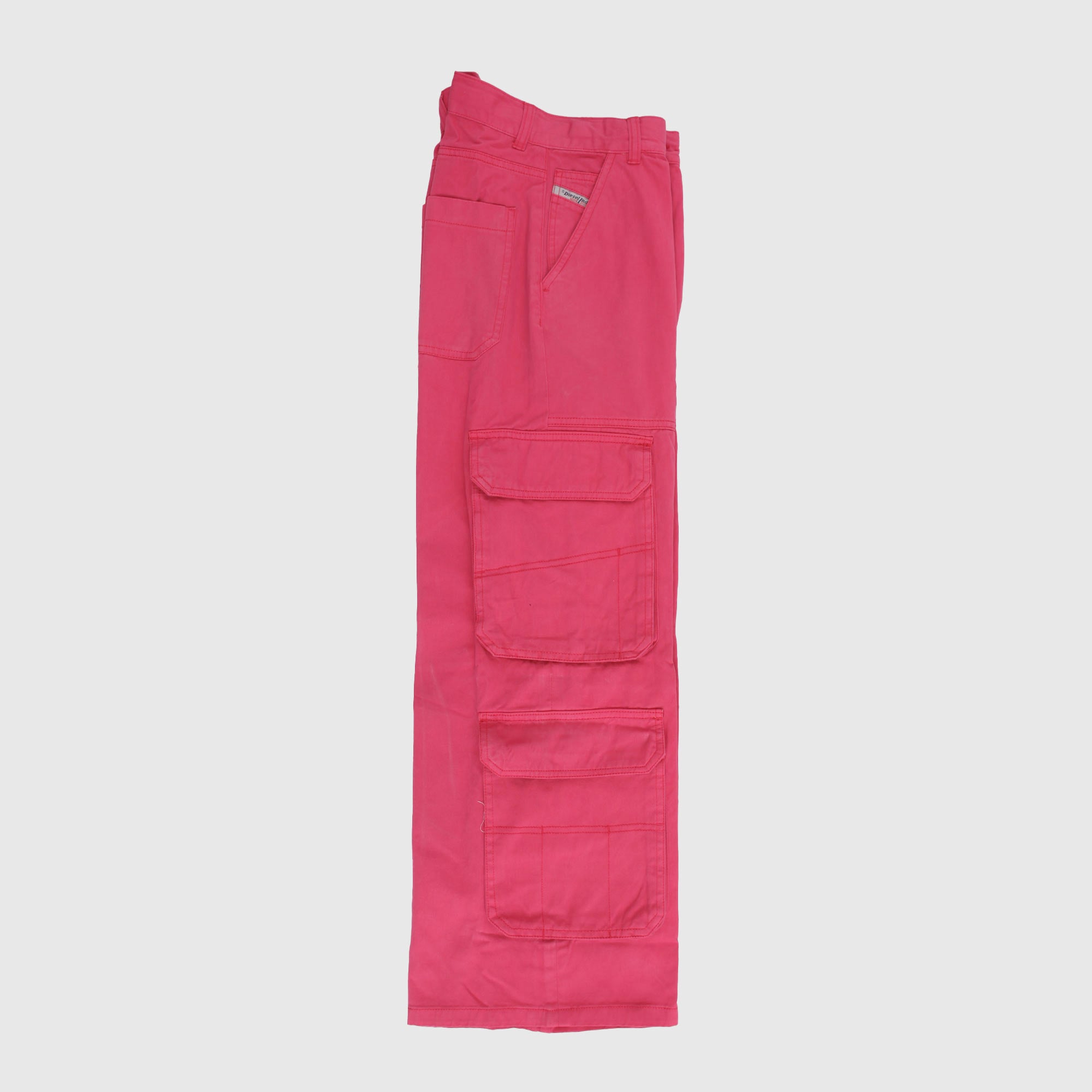 Pantalone Cargo Fucsia Firmato DIESEL - annameglio.com abbigliamento moda
