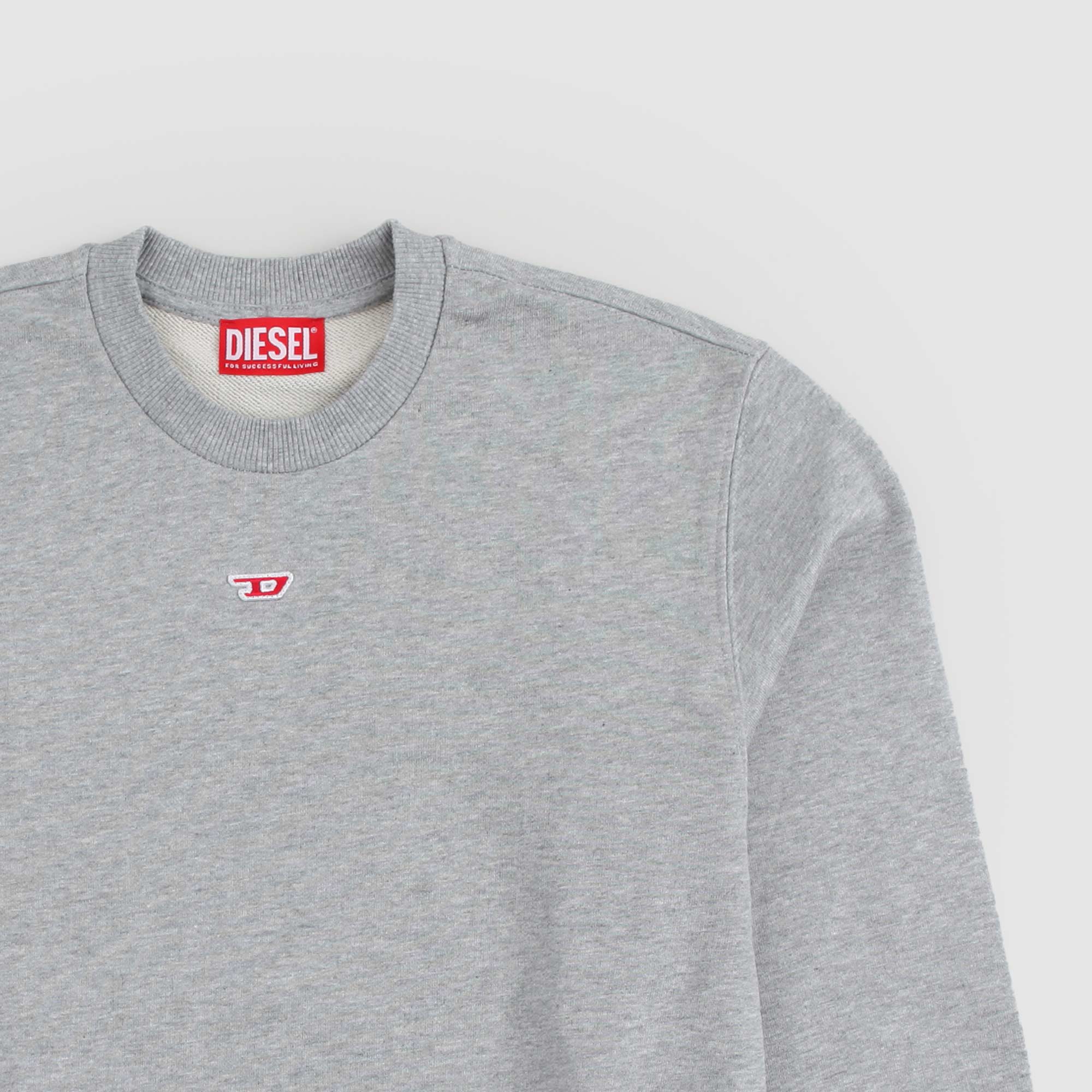 Felpa Grigia S-Ginn-D Firmata Diesel - annameglio.com abbigliamento moda