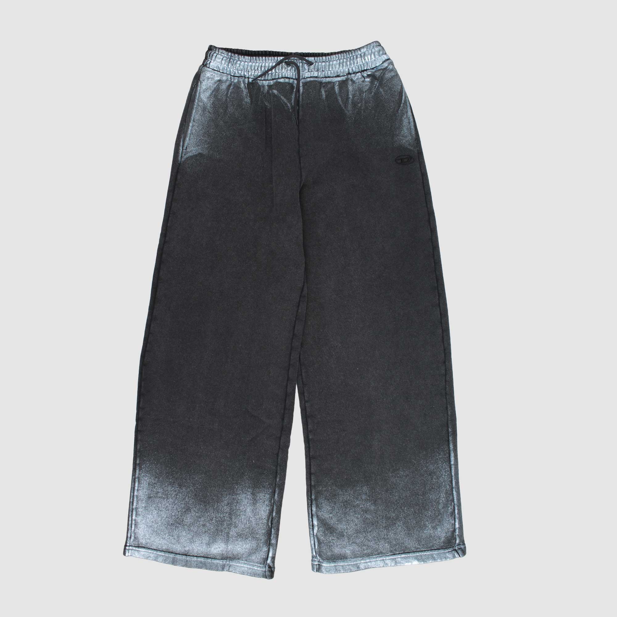 Pantalone Tuta Palazzo Antracite Firmato DIESEL - annameglio.com abbigliamento moda