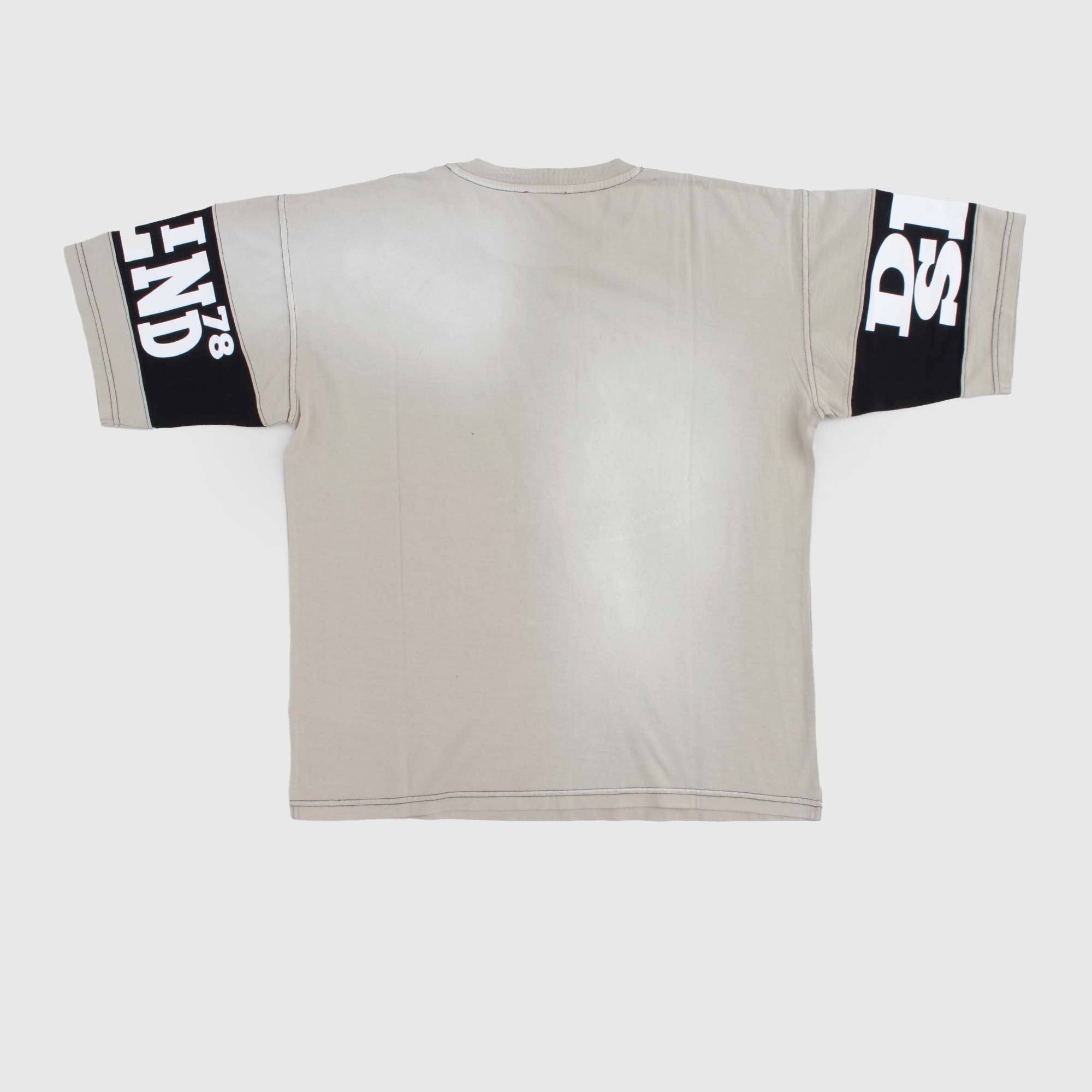 T-shirt Beige Firmata DIESEL - annameglio.com abbigliamento moda