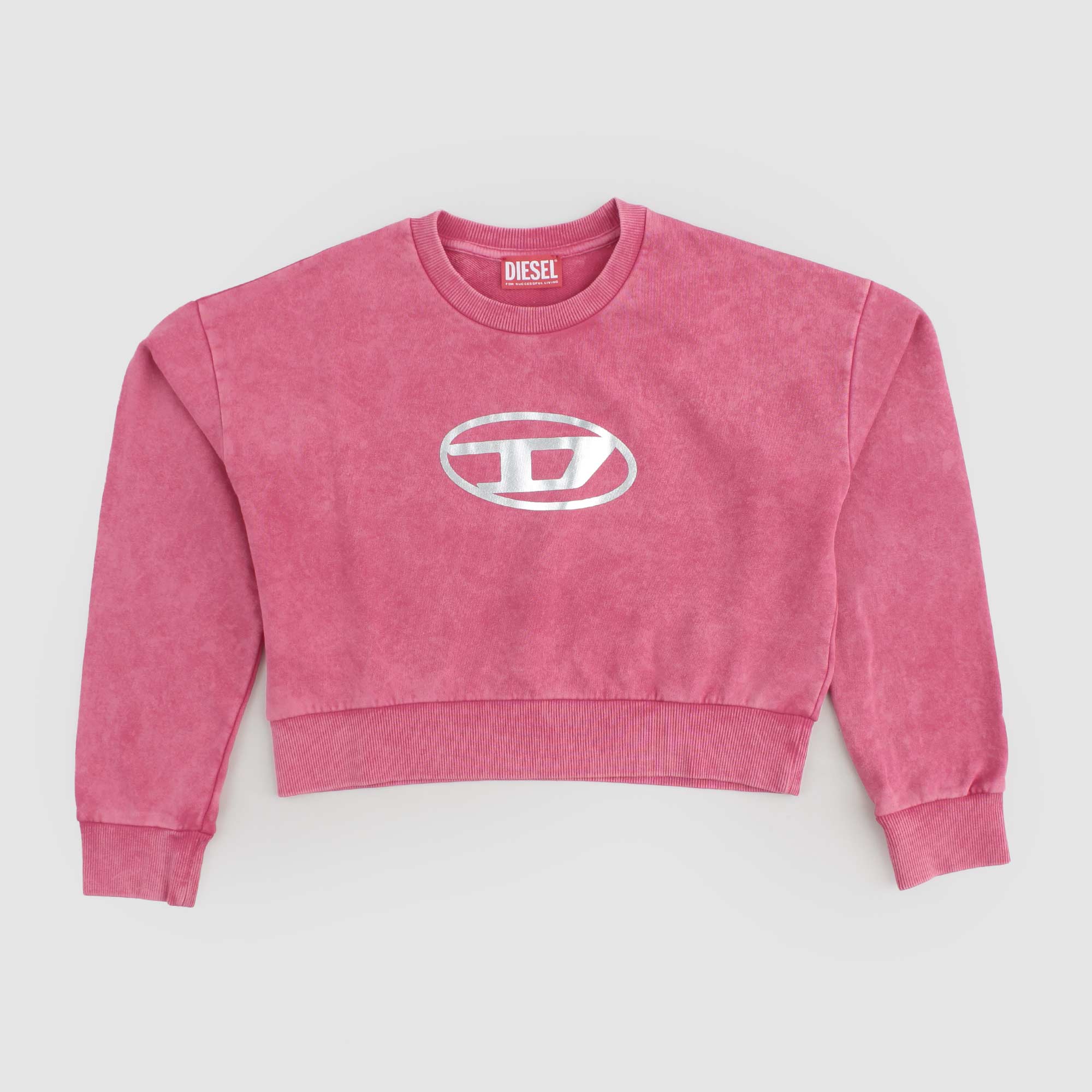 Felpa Fucsia Firmata DIESEL - annameglio.com abbigliamento moda