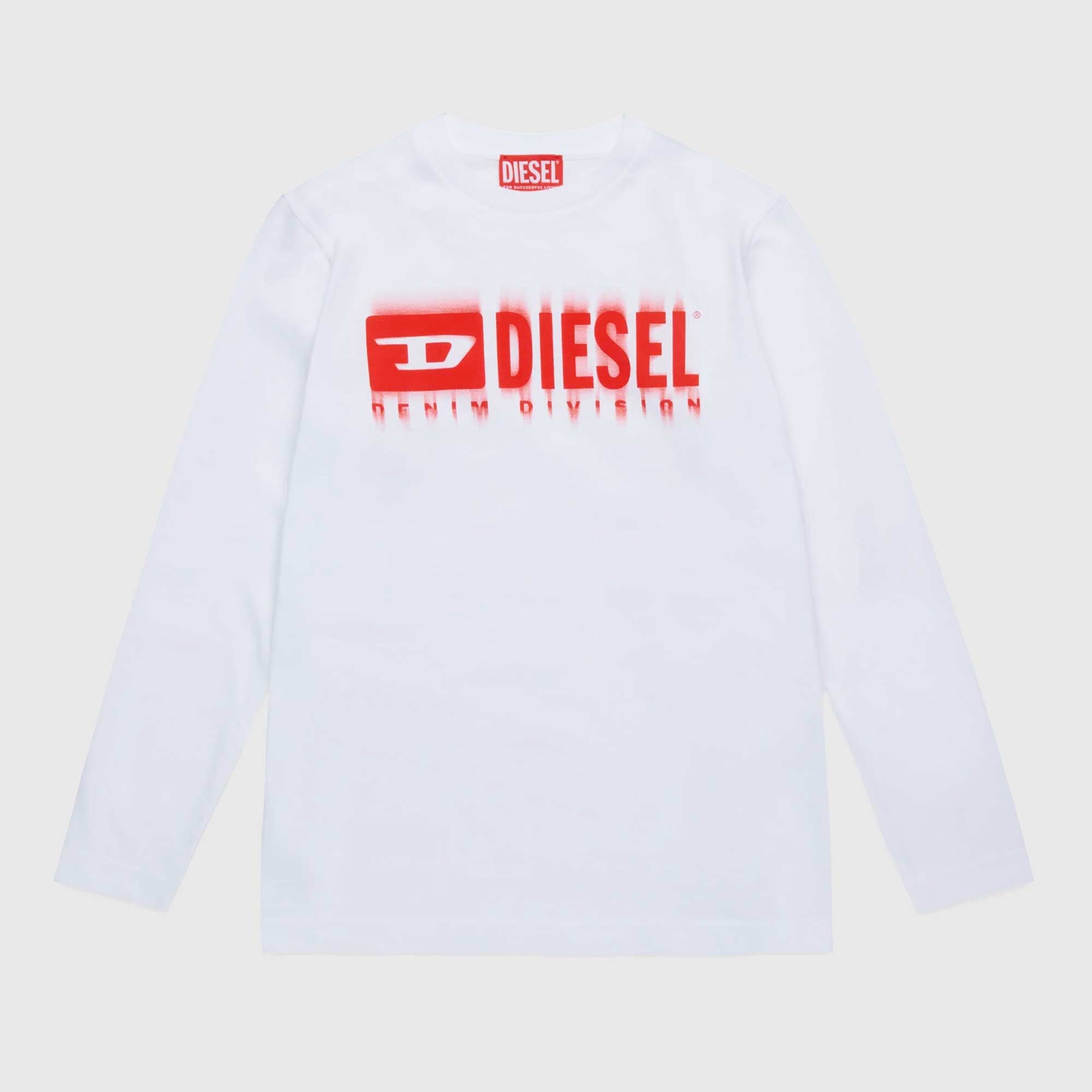 T-Shirt Bianca Firmata Diesel - annameglio.com abbigliamento moda