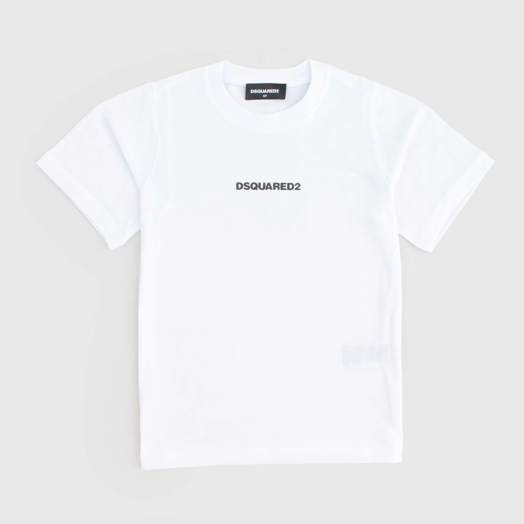 T-Shirt Bianca Firmata Dsquared2 - annameglio.com abbigliamento moda