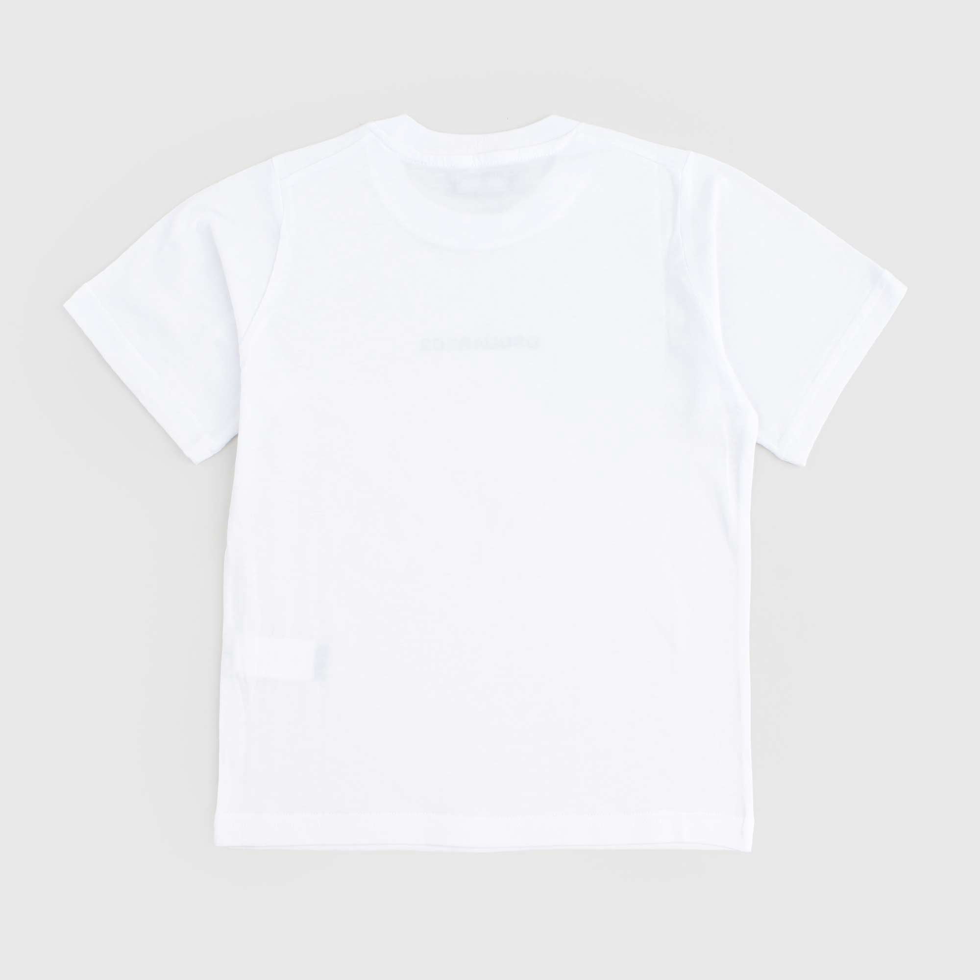 T-Shirt Bianca Firmata Dsquared2 - annameglio.com abbigliamento moda