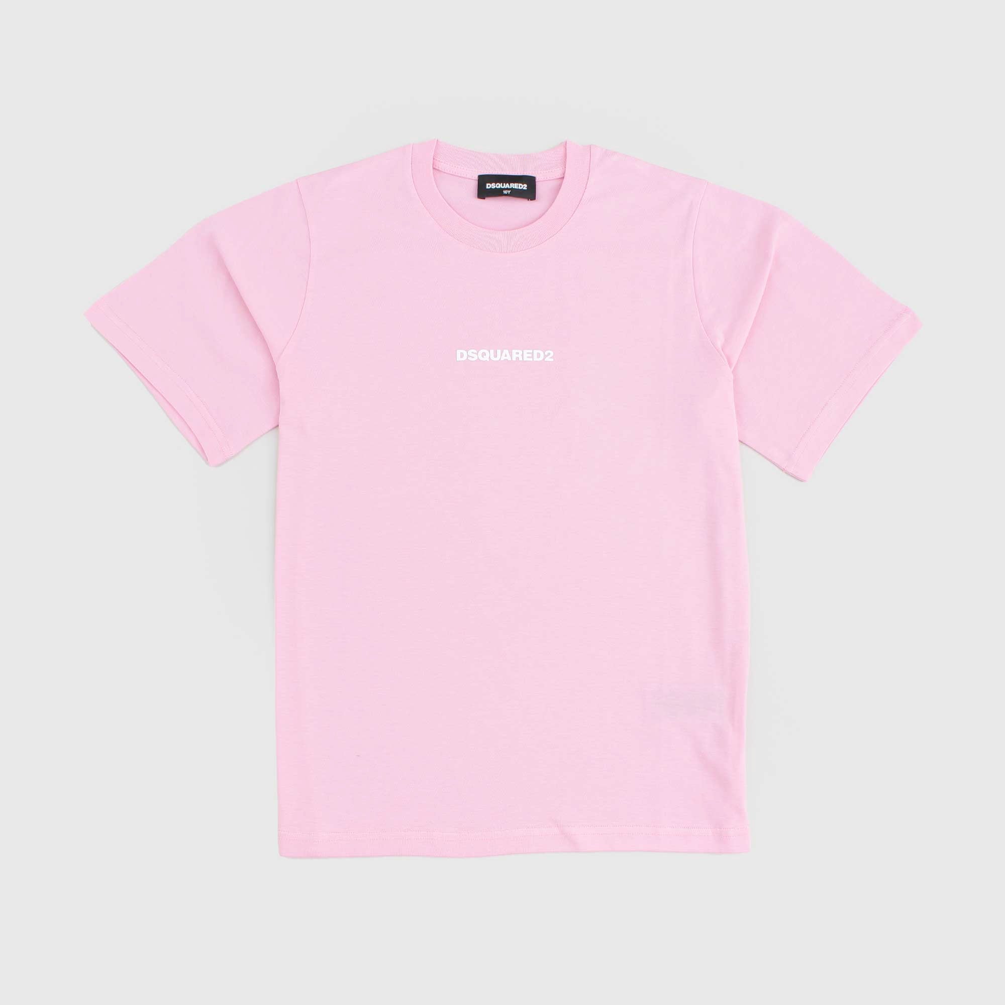 T-shirt Rosa Firmata DSQUARED2 - annameglio.com abbigliamento moda