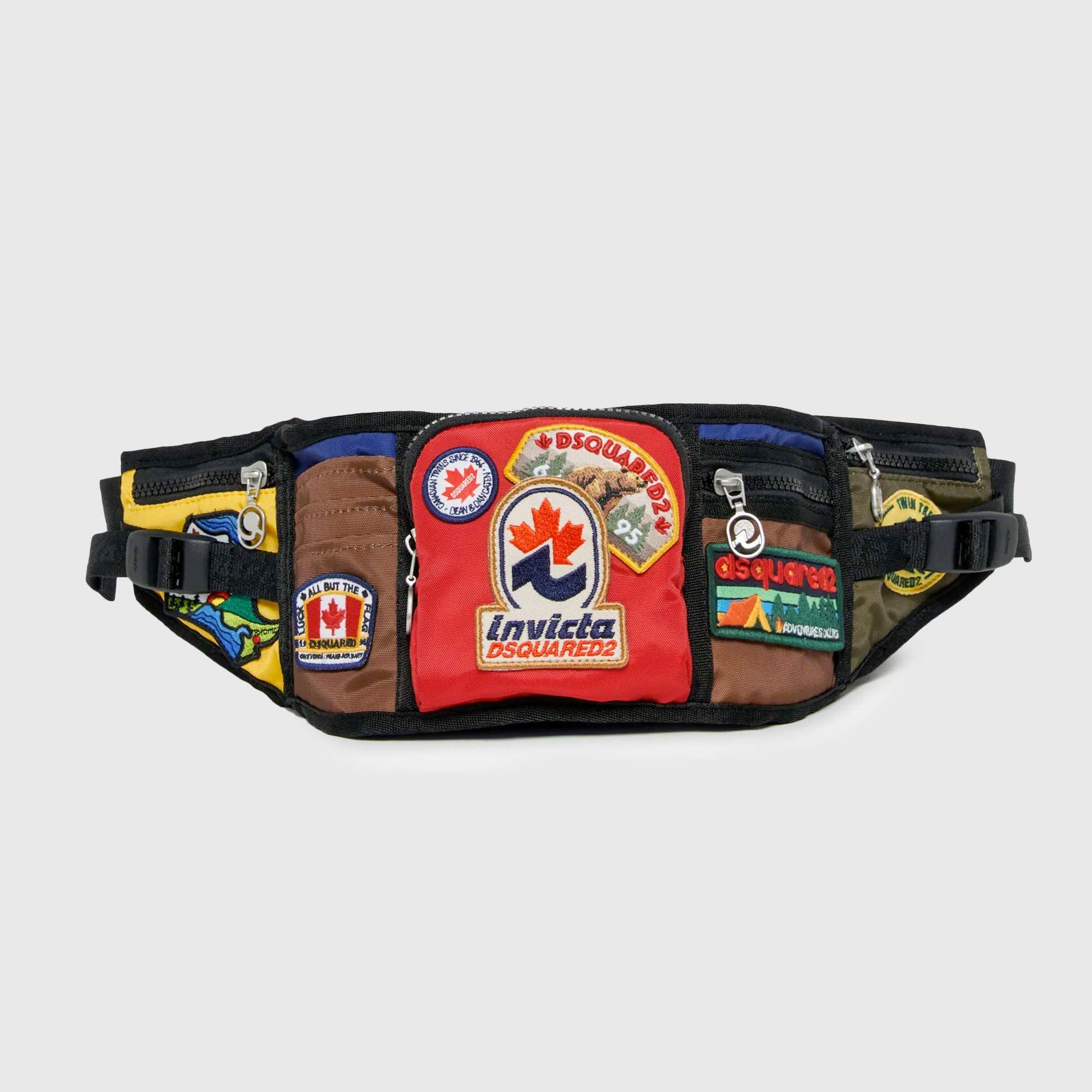 Marsupio Colour-Block Firmato DSQUARED2 - annameglio.com abbigliamento moda