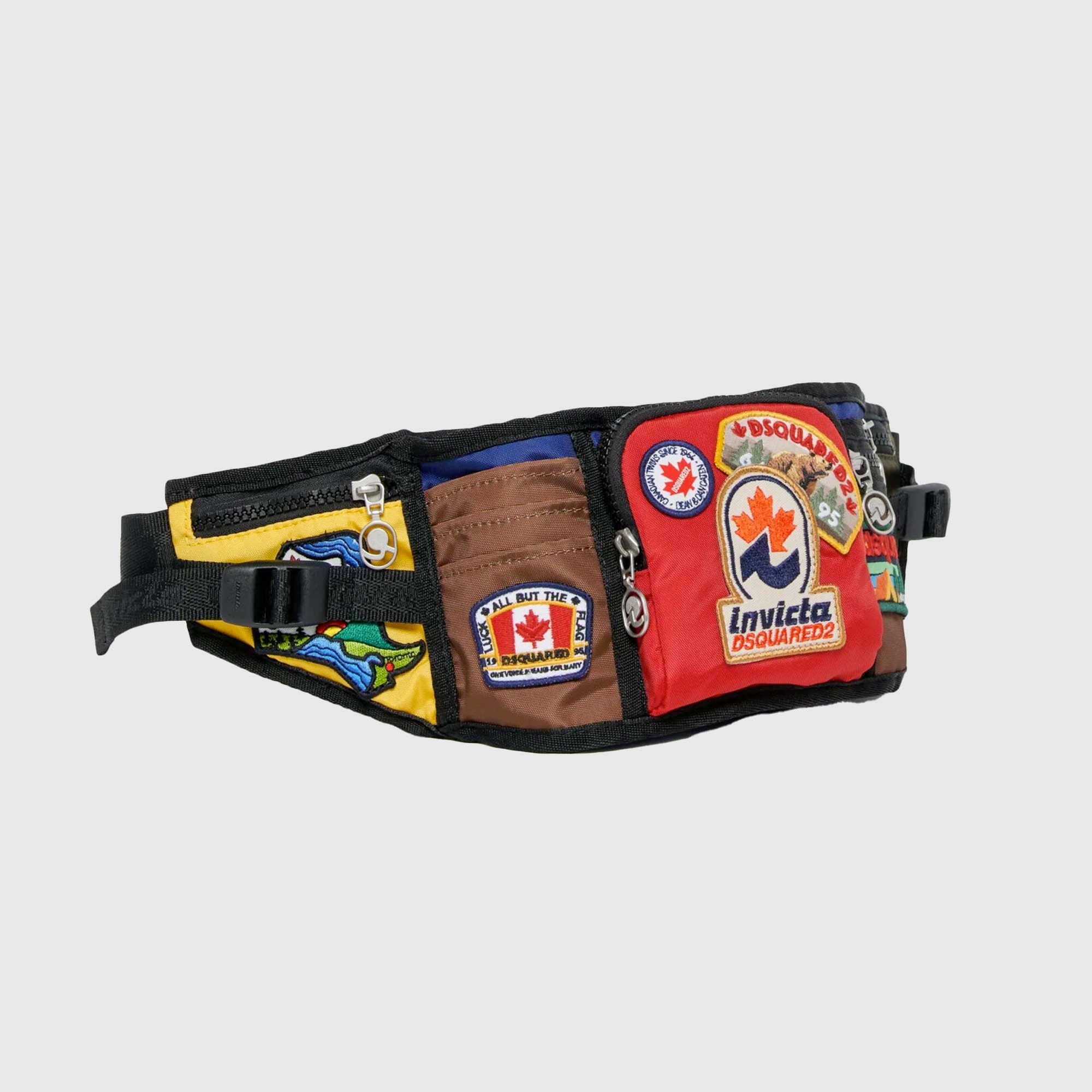 Marsupio Colour-Block Firmato DSQUARED2 - annameglio.com abbigliamento moda