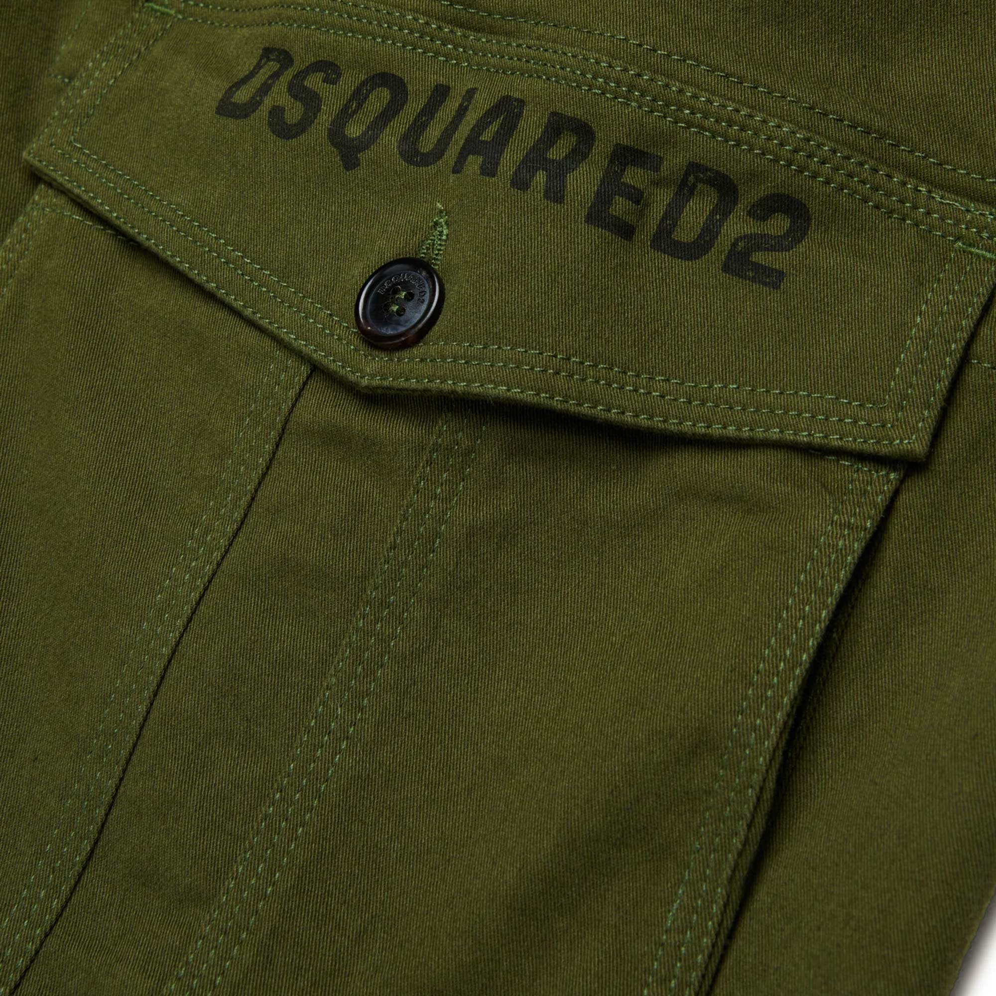 Pantaloncini Cargo Passport Firmati DSQUARED2 - annameglio.com abbigliamento moda