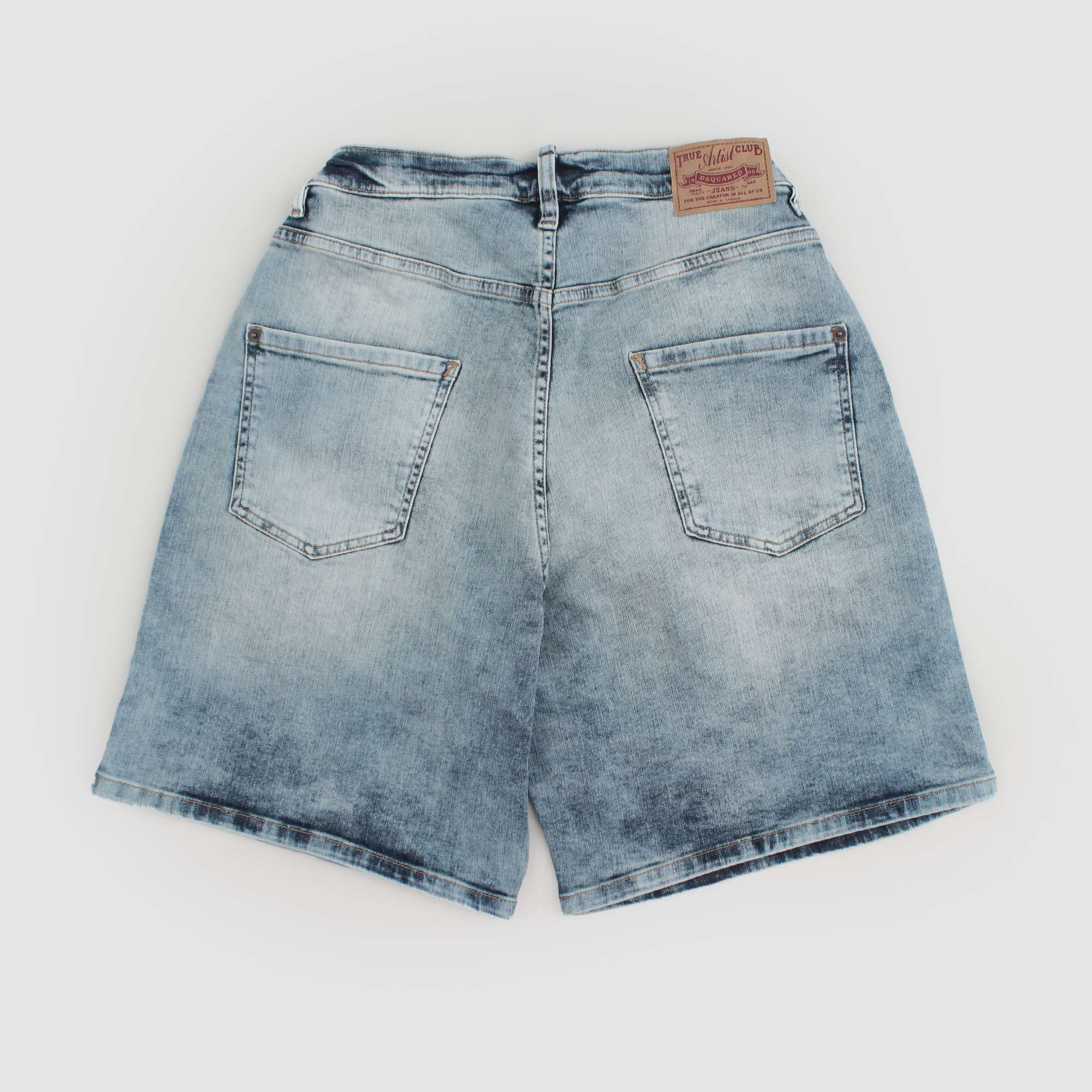 Bermuda Denim Slavato Firmato DSQUARED2 - annameglio.com abbigliamento moda
