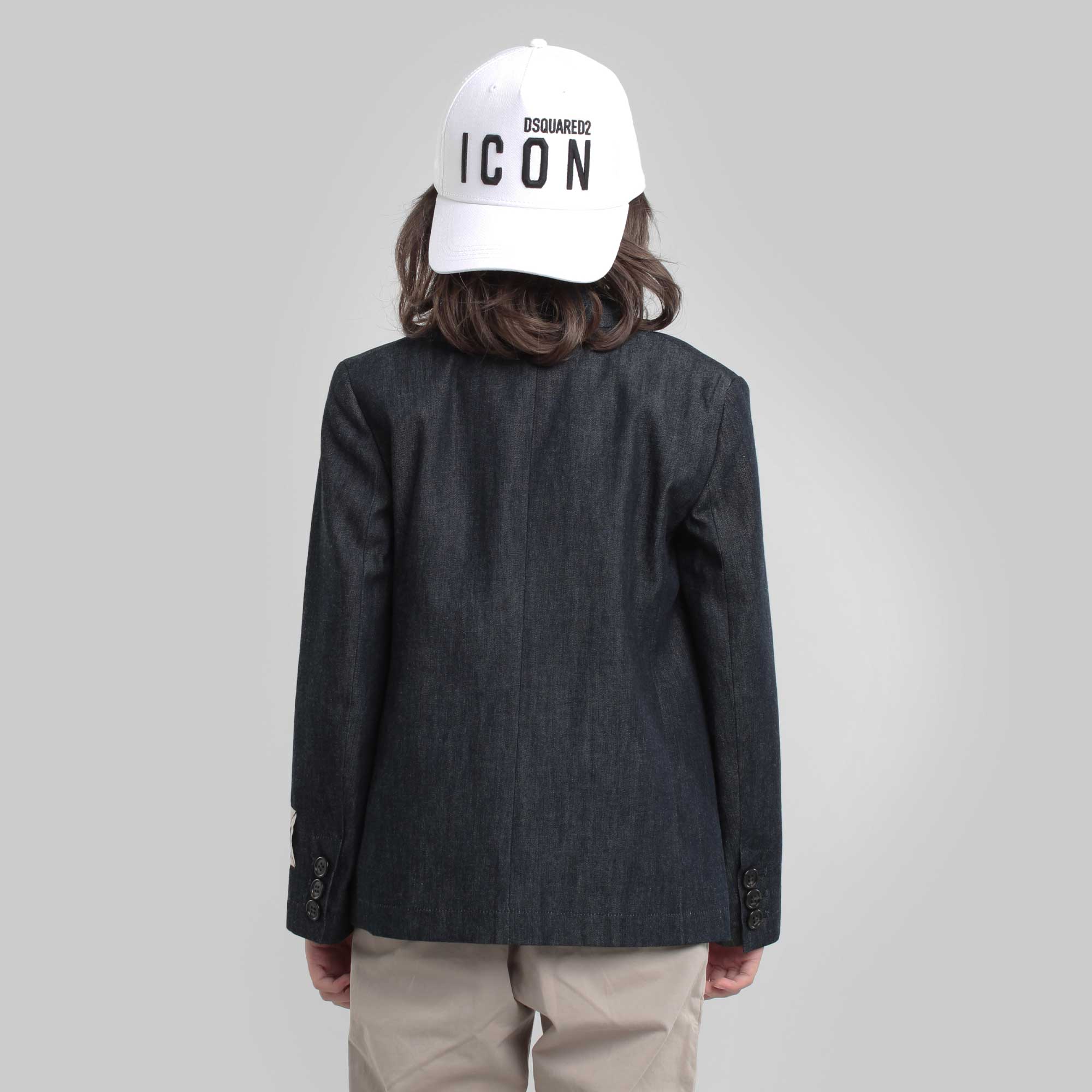 Giacca In Denim Scuro Firmata N°21 - annameglio.com abbigliamento moda