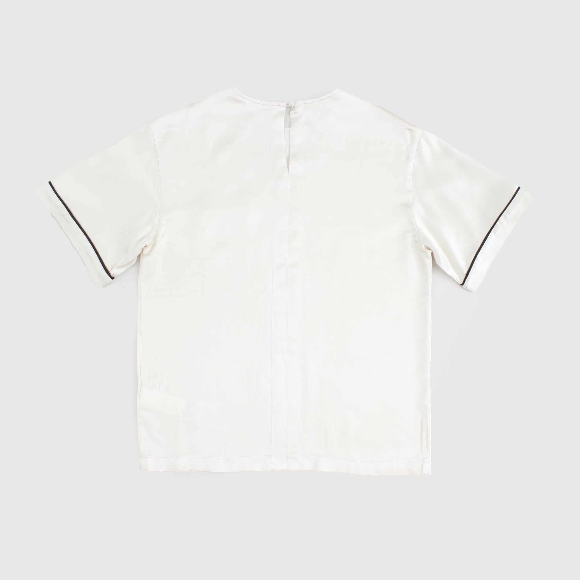 T-shirt Crema Girocollo Firmata N° 21 - annameglio.com abbigliamento moda