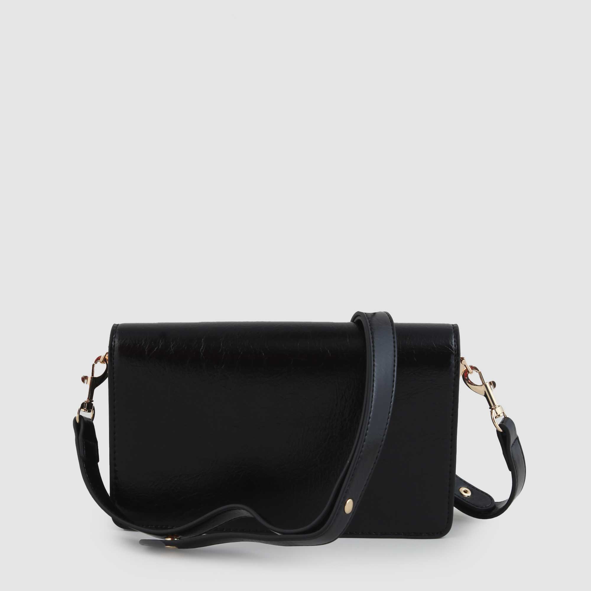 Borsa A Spalla Nera Con Logo Firmata N°21 - annameglio.com abbigliamento moda