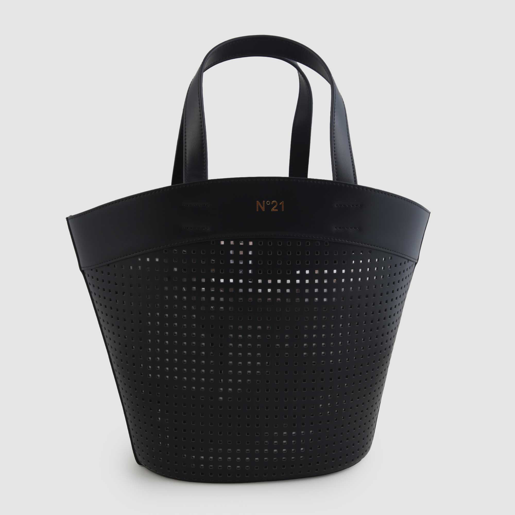 Borsa Tote Panier Firmata N°21 - annameglio.com abbigliamento moda