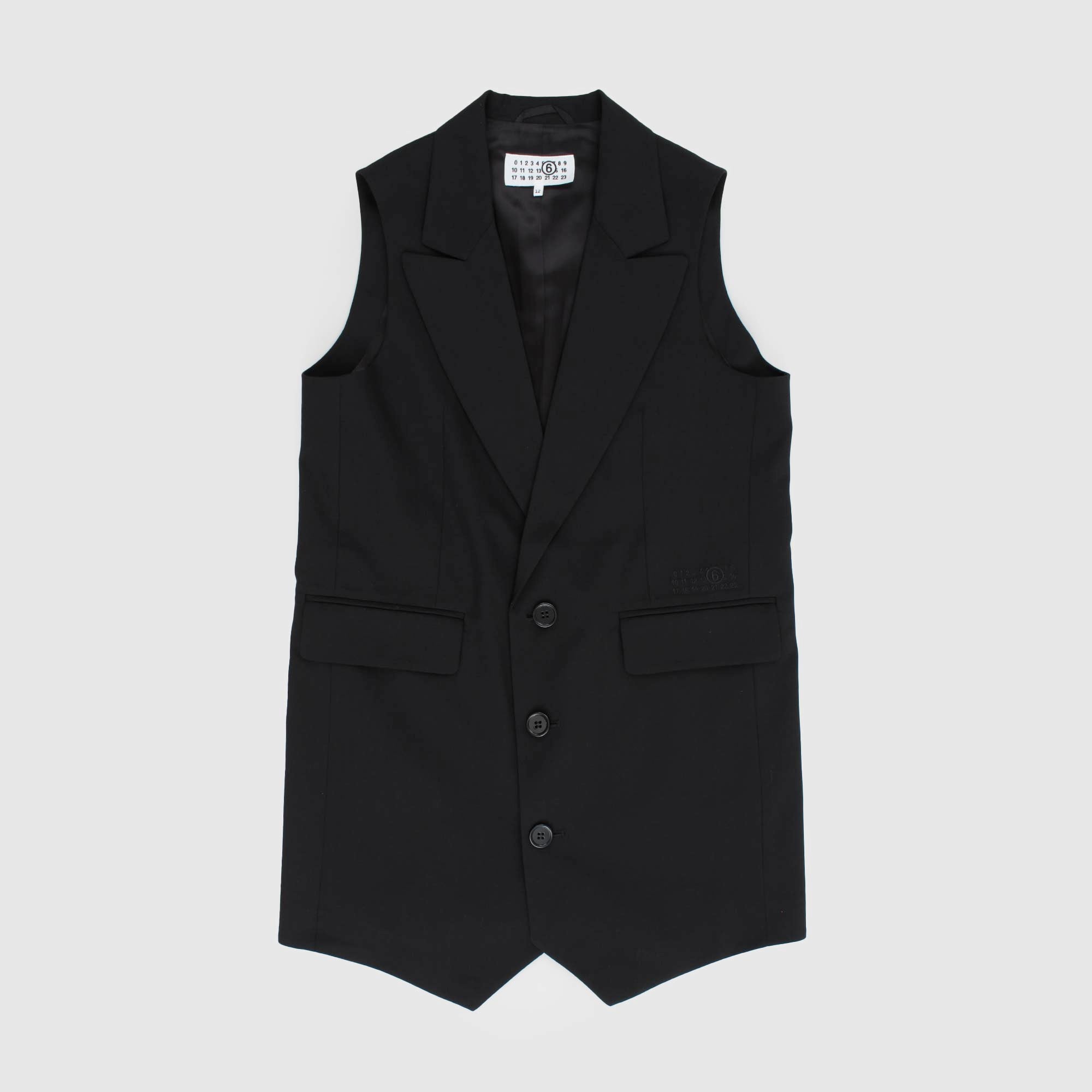 Gilet Nero Firmato MM6 MAISON MARGELA - annameglio.com abbigliamento moda