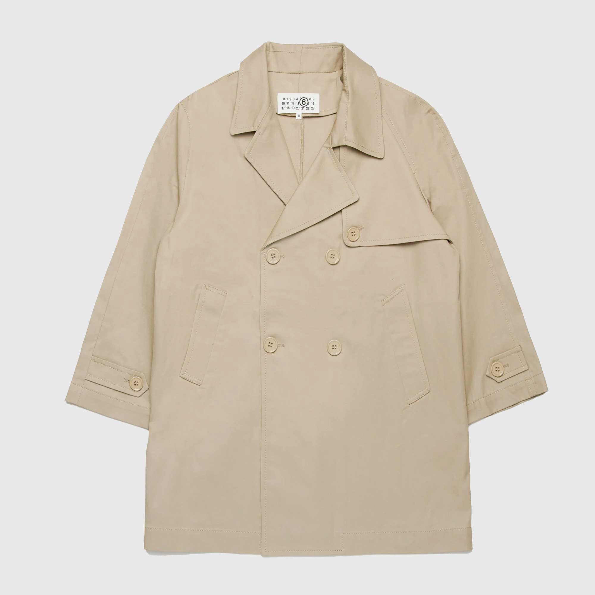 Impermeabile Beige MM6 MAISON MARGELA - annameglio.com abbigliamento moda