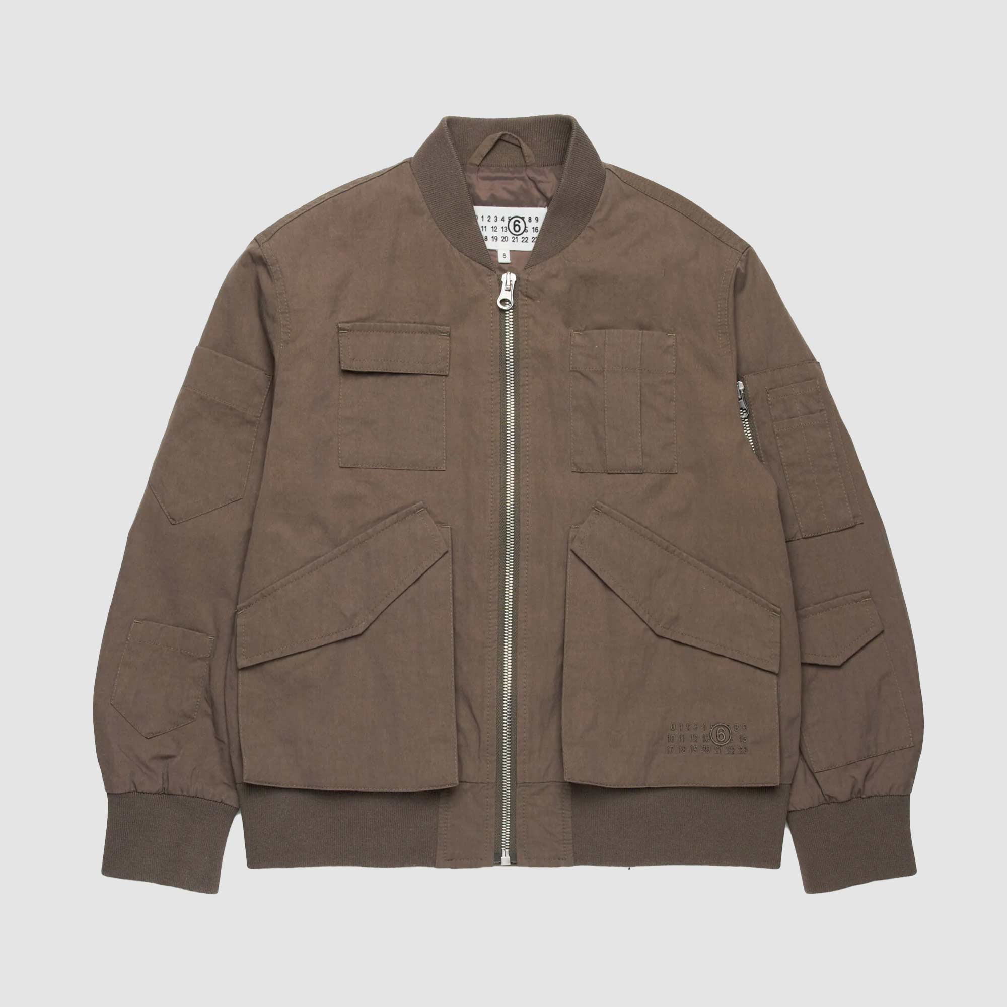 Giubbino Marrone MM6 MAISON MARGIELA - annameglio.com abbigliamento moda