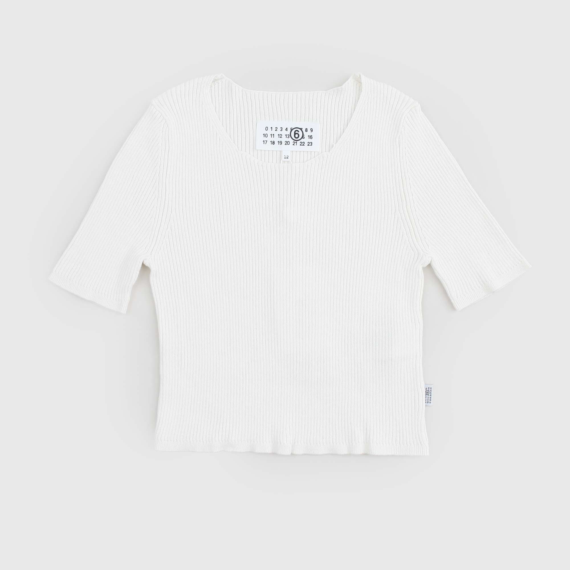 T-shirt Bianca MM6 MAISON MARGELA - annameglio.com abbigliamento moda