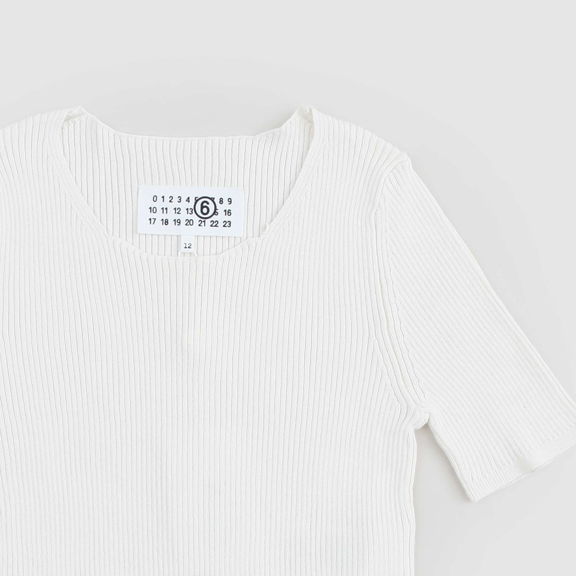 T-shirt Bianca MM6 MAISON MARGELA - annameglio.com abbigliamento moda