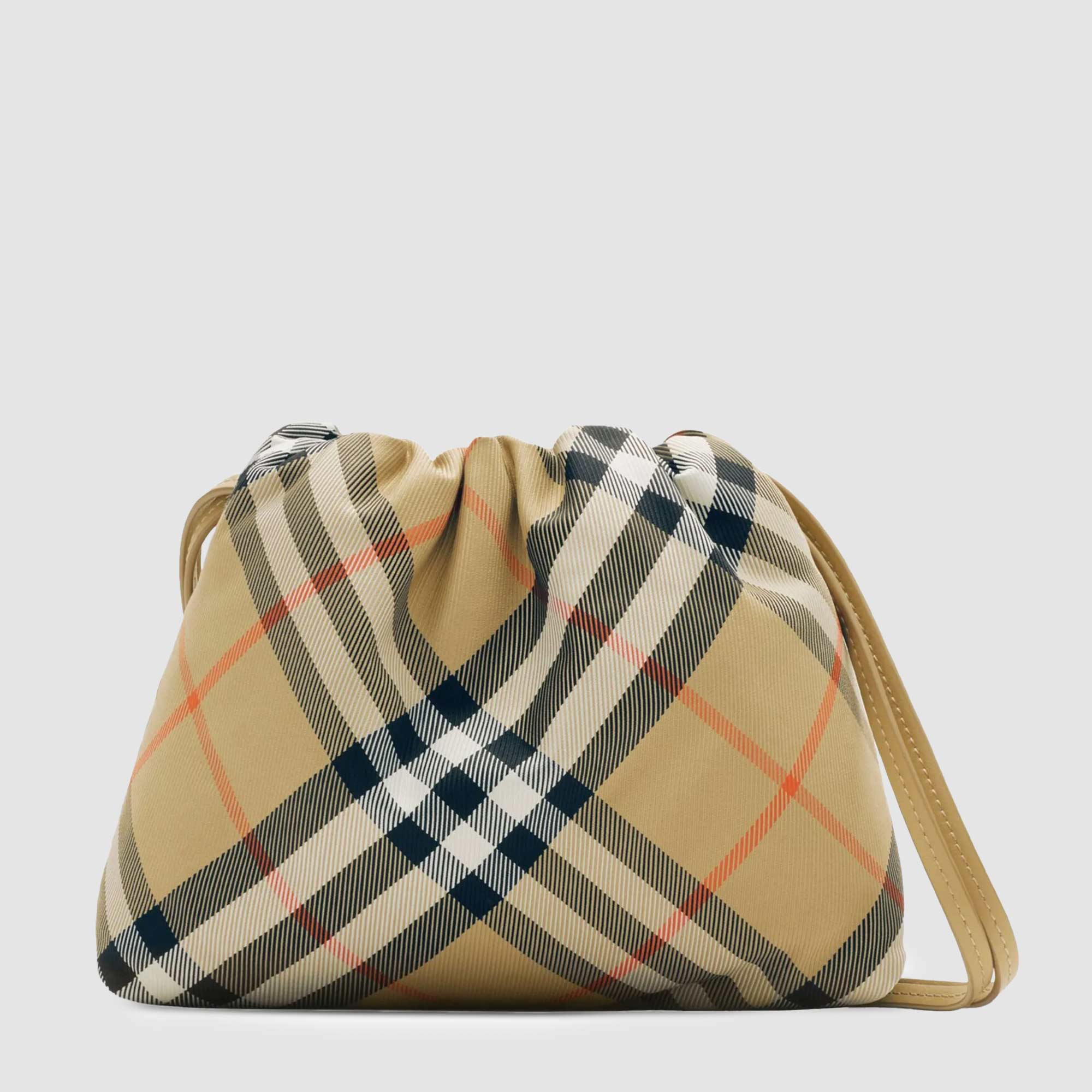 Pouch A Quadri Firmata BURBERRY - annameglio.com abbigliamento moda
