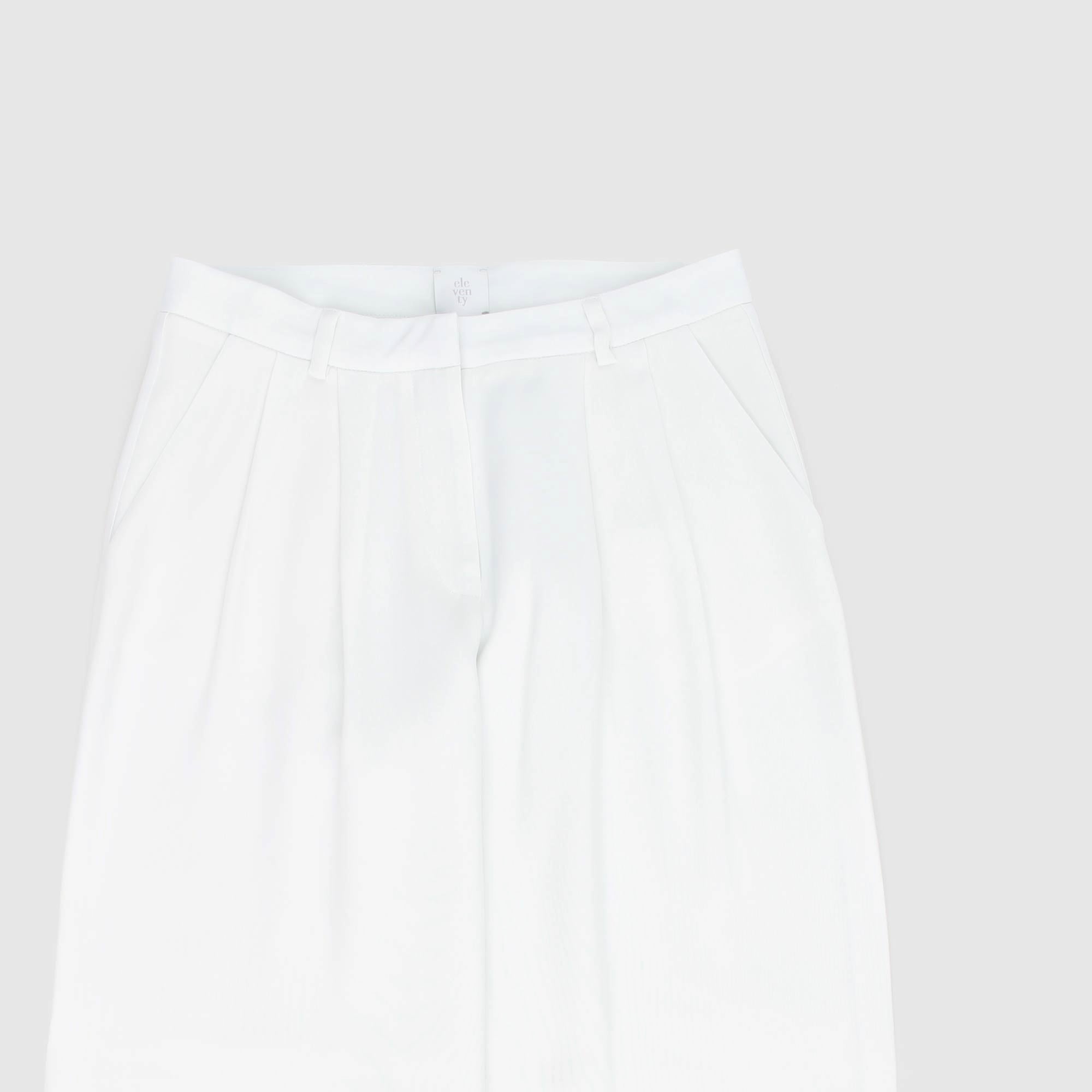 Pantalone Bianco Firmato ELEVENTY - annameglio.com abbigliamento moda