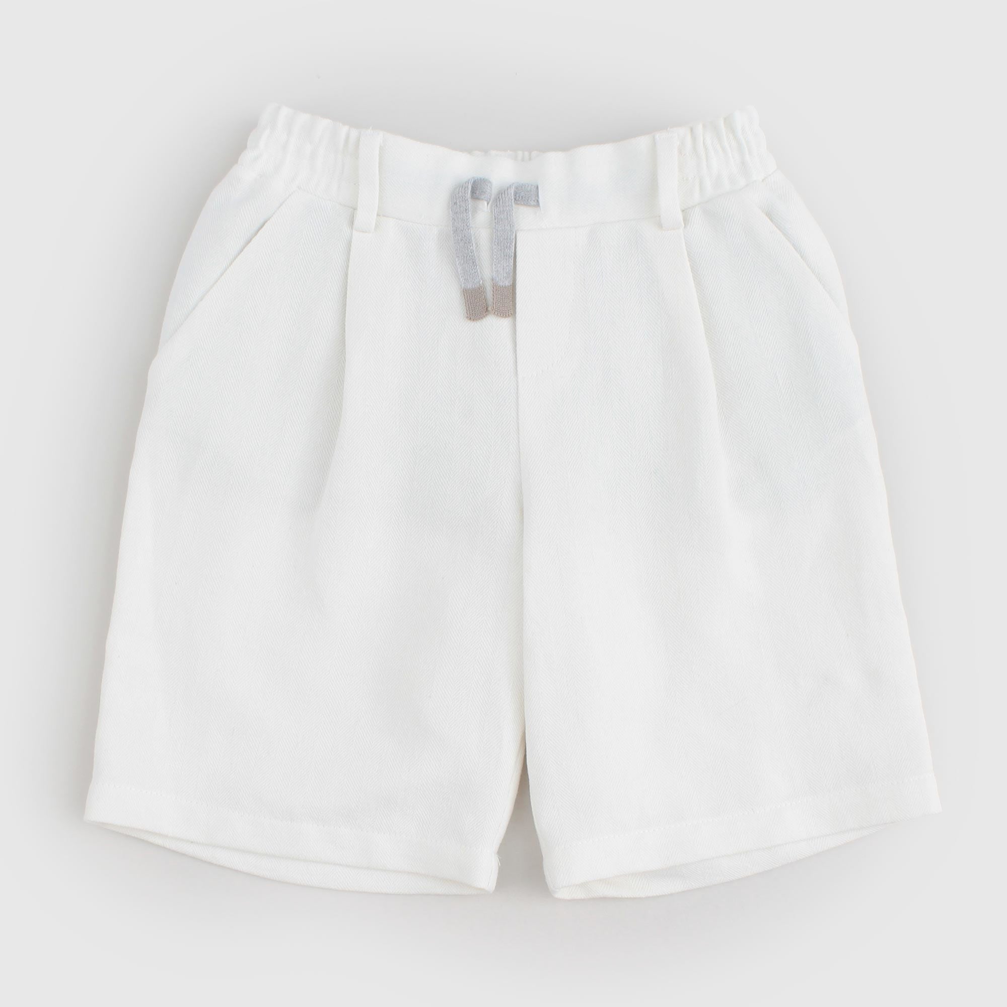 Bermuda Latte Firmate ELEVENTY - annameglio.com abbigliamento moda