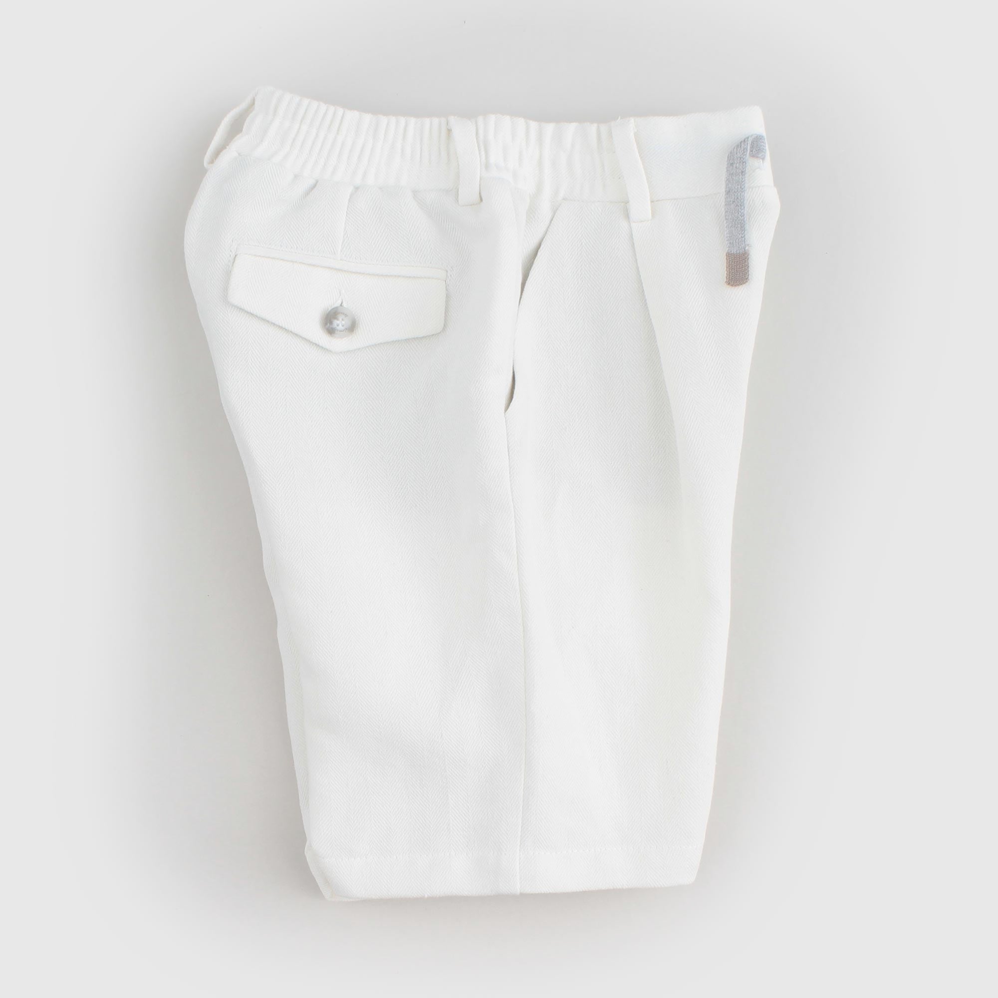 Bermuda Latte Firmate ELEVENTY - annameglio.com abbigliamento moda