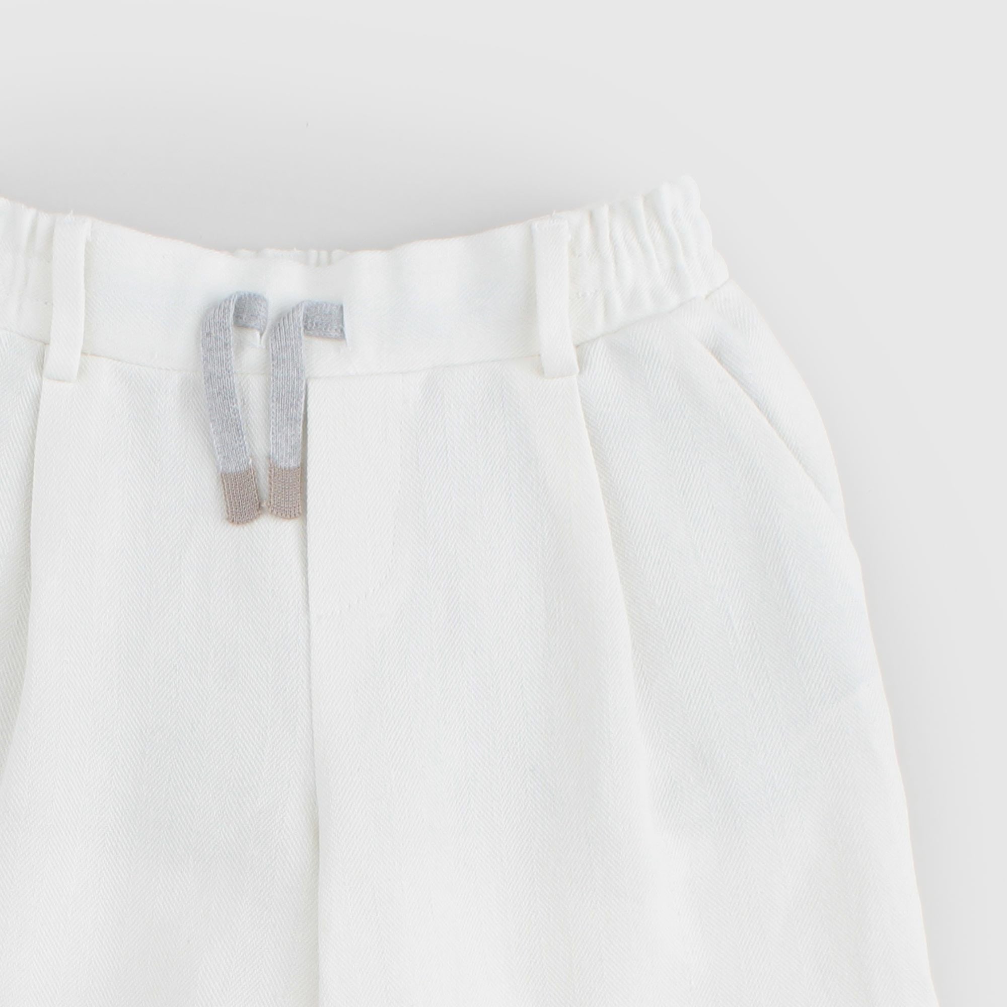 Bermuda Latte Firmate ELEVENTY - annameglio.com abbigliamento moda