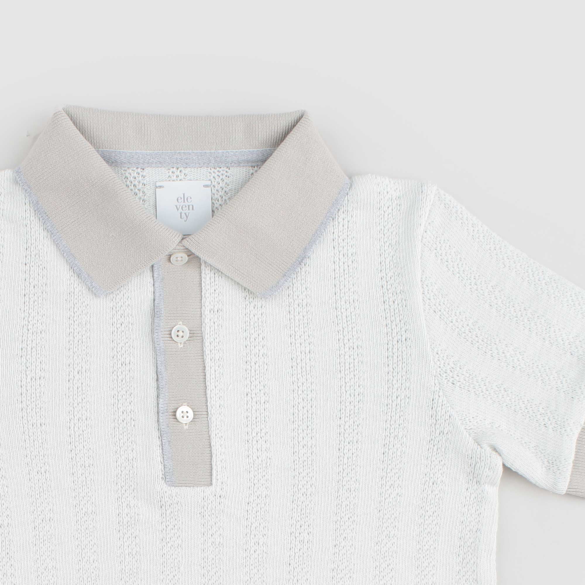 Polo Beige Firmata ELEVENTY - annameglio.com abbigliamento moda