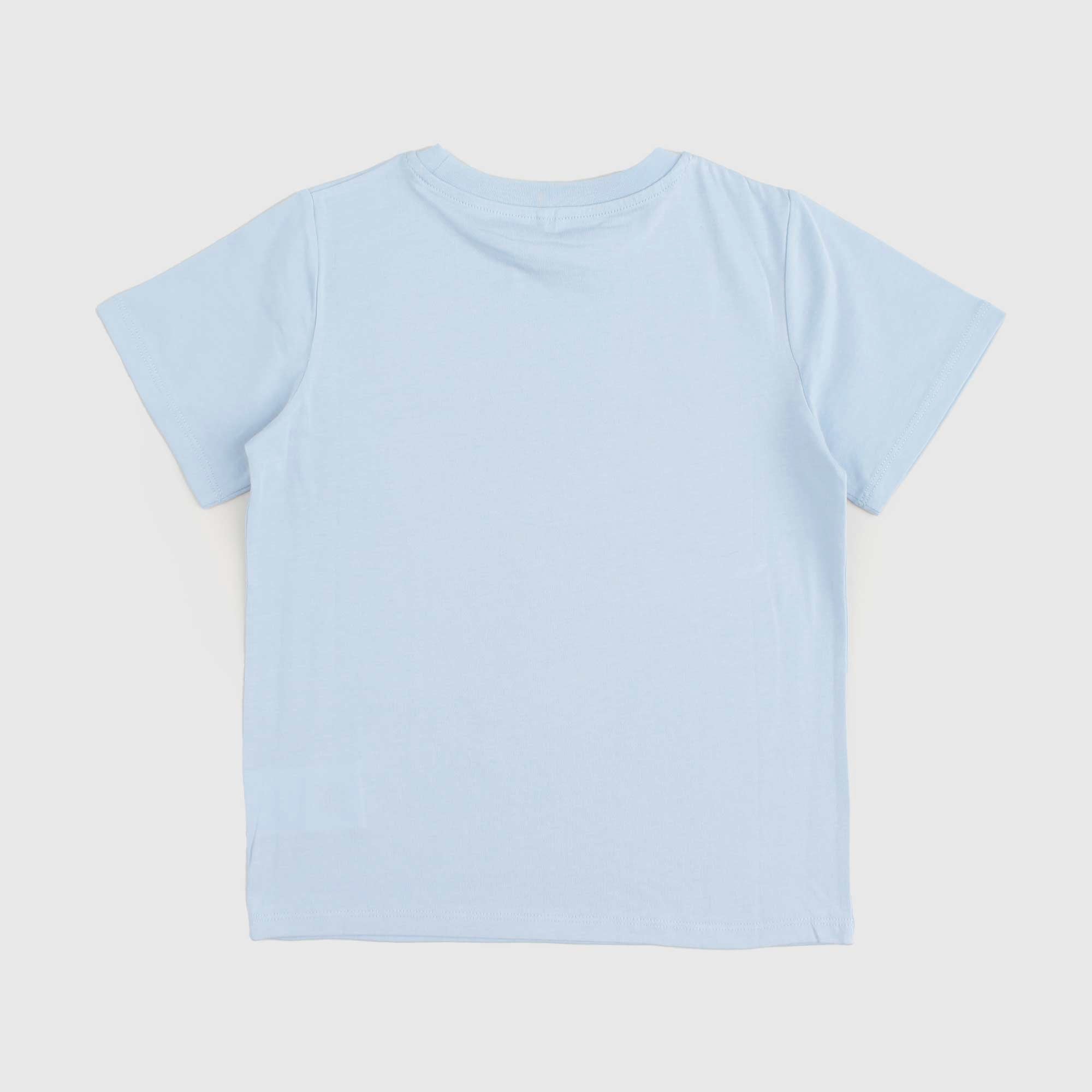 T-shirt Celeste Firmata STELLA MC CARTNEY - annameglio.com abbigliamento moda