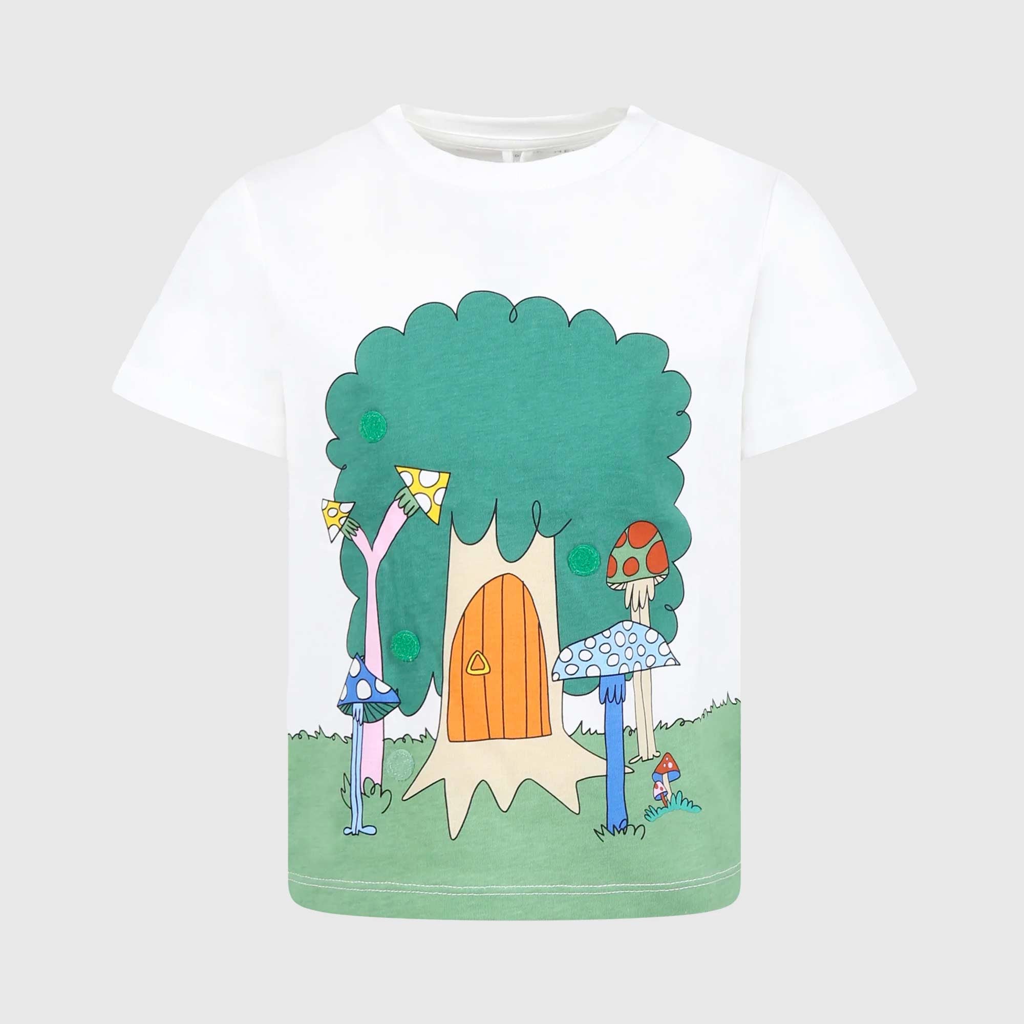 T-shirt Bianca Firmata STELLA MC CARTNEY - annameglio.com abbigliamento moda