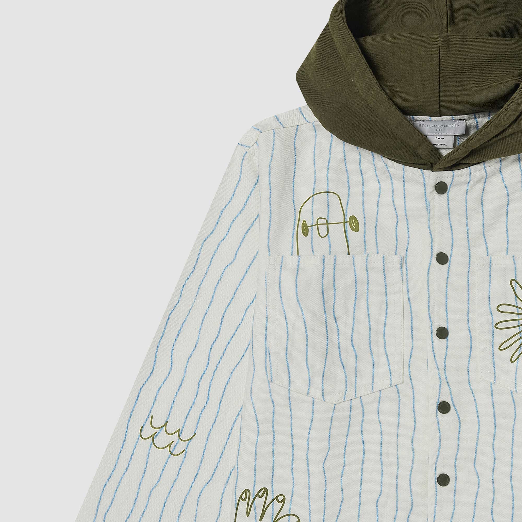 Giubbino Latte Rigato Firmato STELLA MCCARTNEY - annameglio.com abbigliamento moda