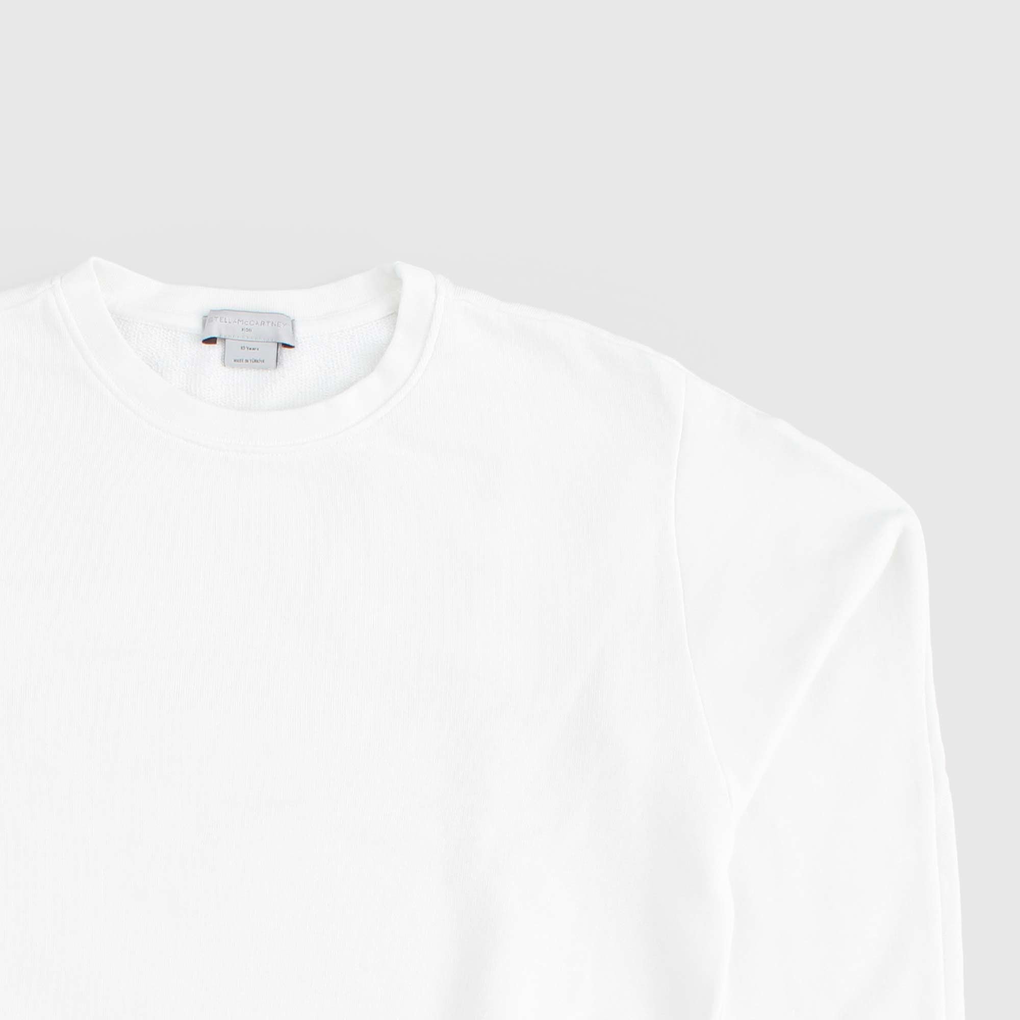 Felpa Bianca Firmata STELLA MCCARTNEY - annameglio.com abbigliamento moda