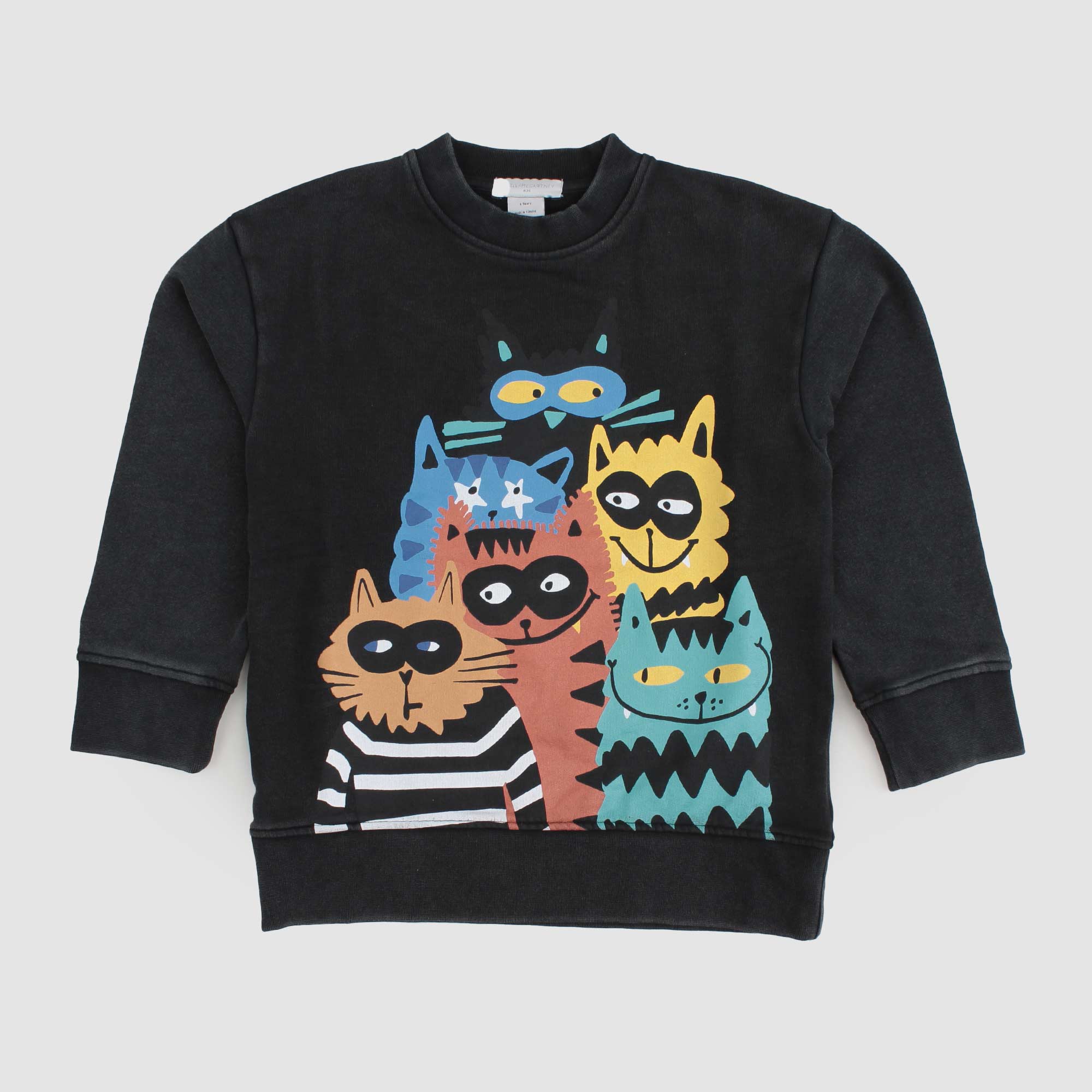 Felpa Nera Firmata STELLA MCCARTNEY - annameglio.com abbigliamento moda