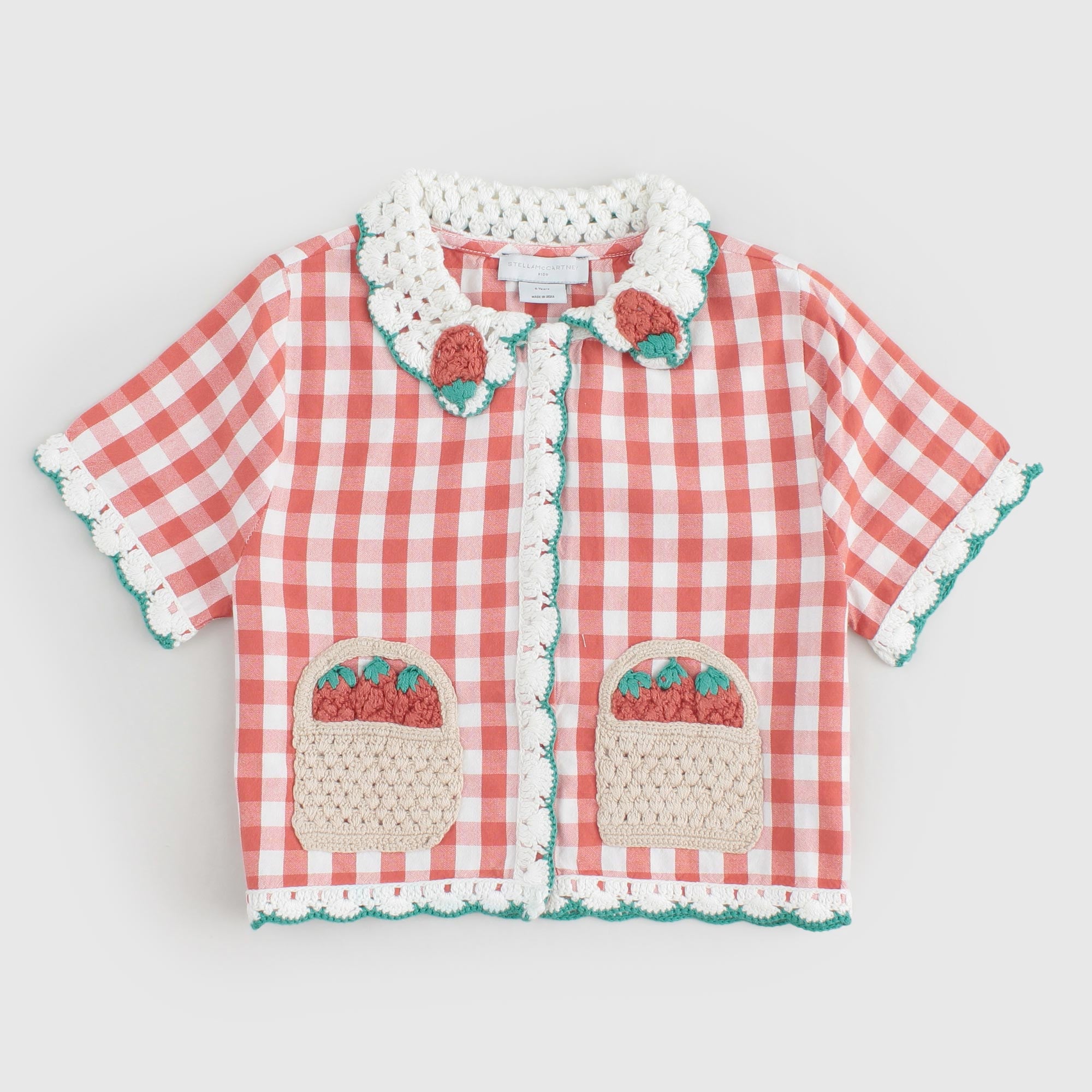 Camicetta Bianca e Rossa Firmata STELLA MC CARTNEY - annameglio.com abbigliamento moda