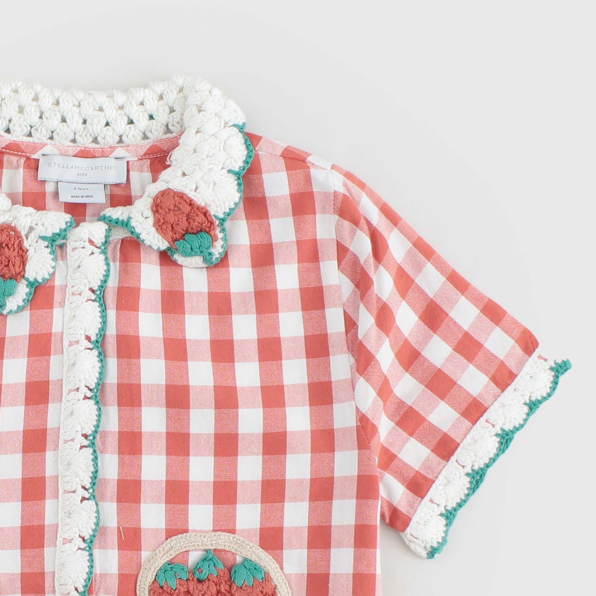 Camicetta Bianca e Rossa Firmata STELLA MC CARTNEY - annameglio.com abbigliamento moda